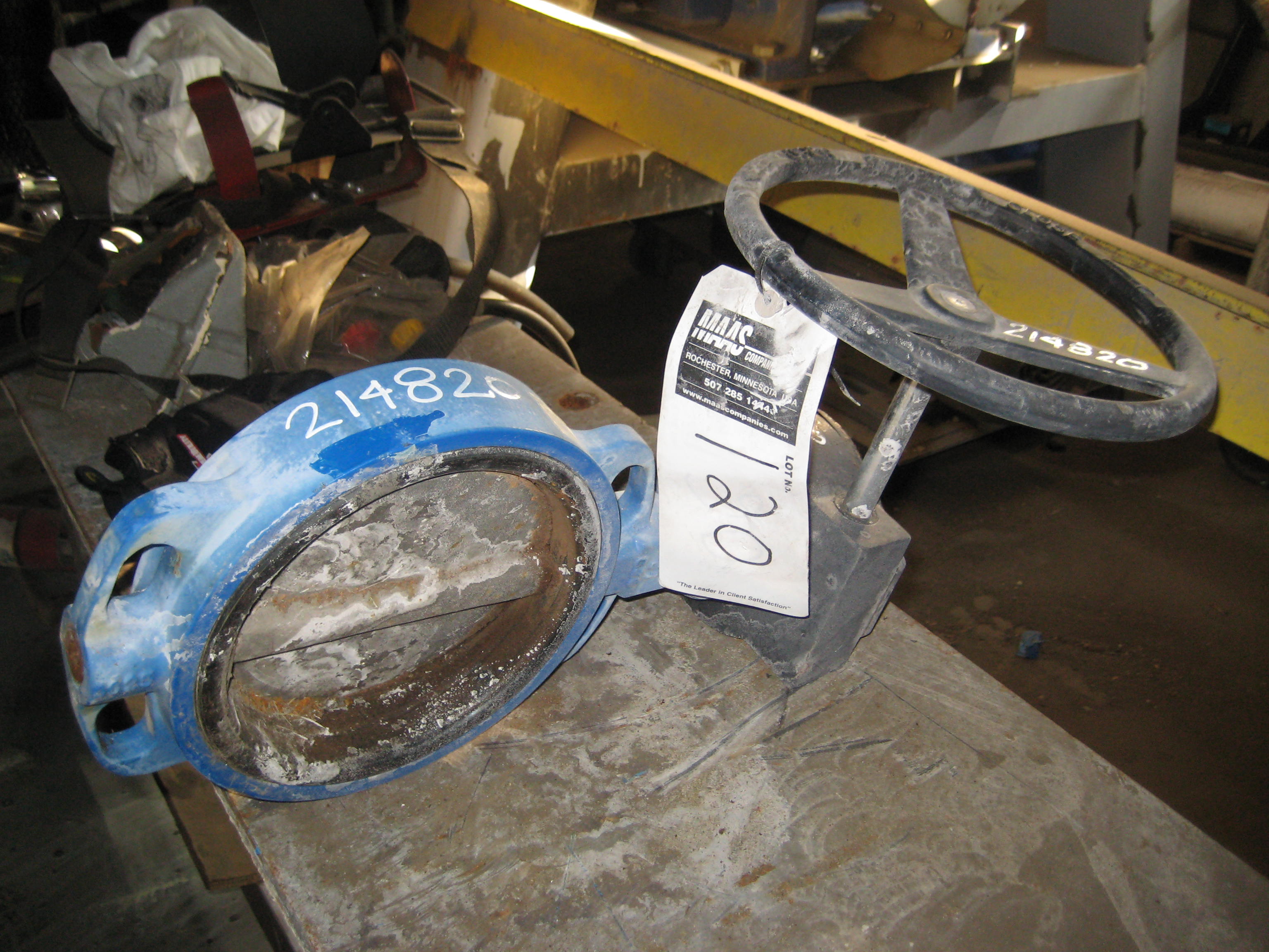 IPP# 214819,  Unused Carbon Steel Butterfly Valve For Sale