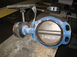 Unused Carbon Steel Butterfly Valve