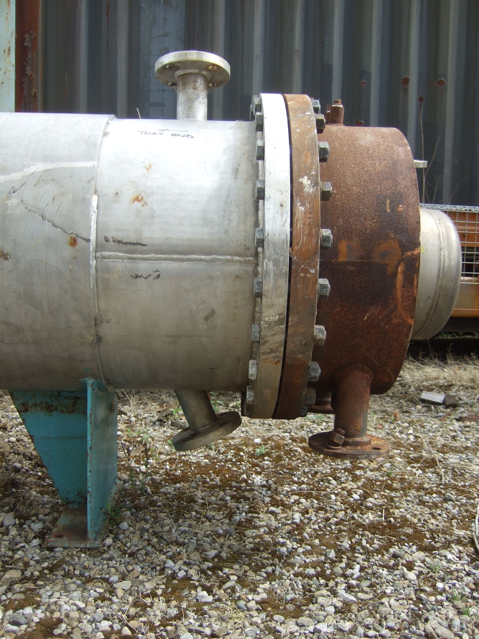 IPP# 215083, 13.5 m² (145.3 ft²)  Stainless Steel 316 Shell and Tube Heat Exchanger For Sale