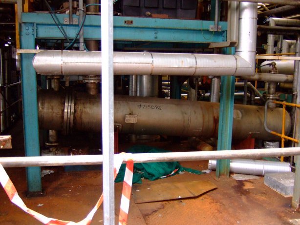 IPP# 215086, 40.5 m² (435.5 ft²)  Stainless Steel 316 Shell and Tube Heat Exchanger For Sale