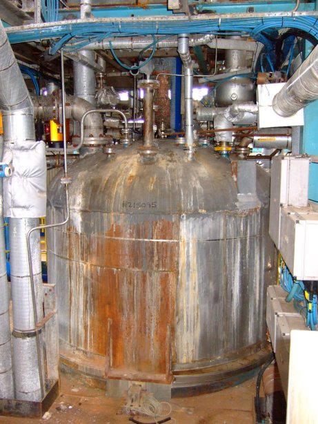 IPP# 215095, 14,761 L (3,899 gallons)  Stainless Steel 321 Batch-Type Agitated Reactor For Sale