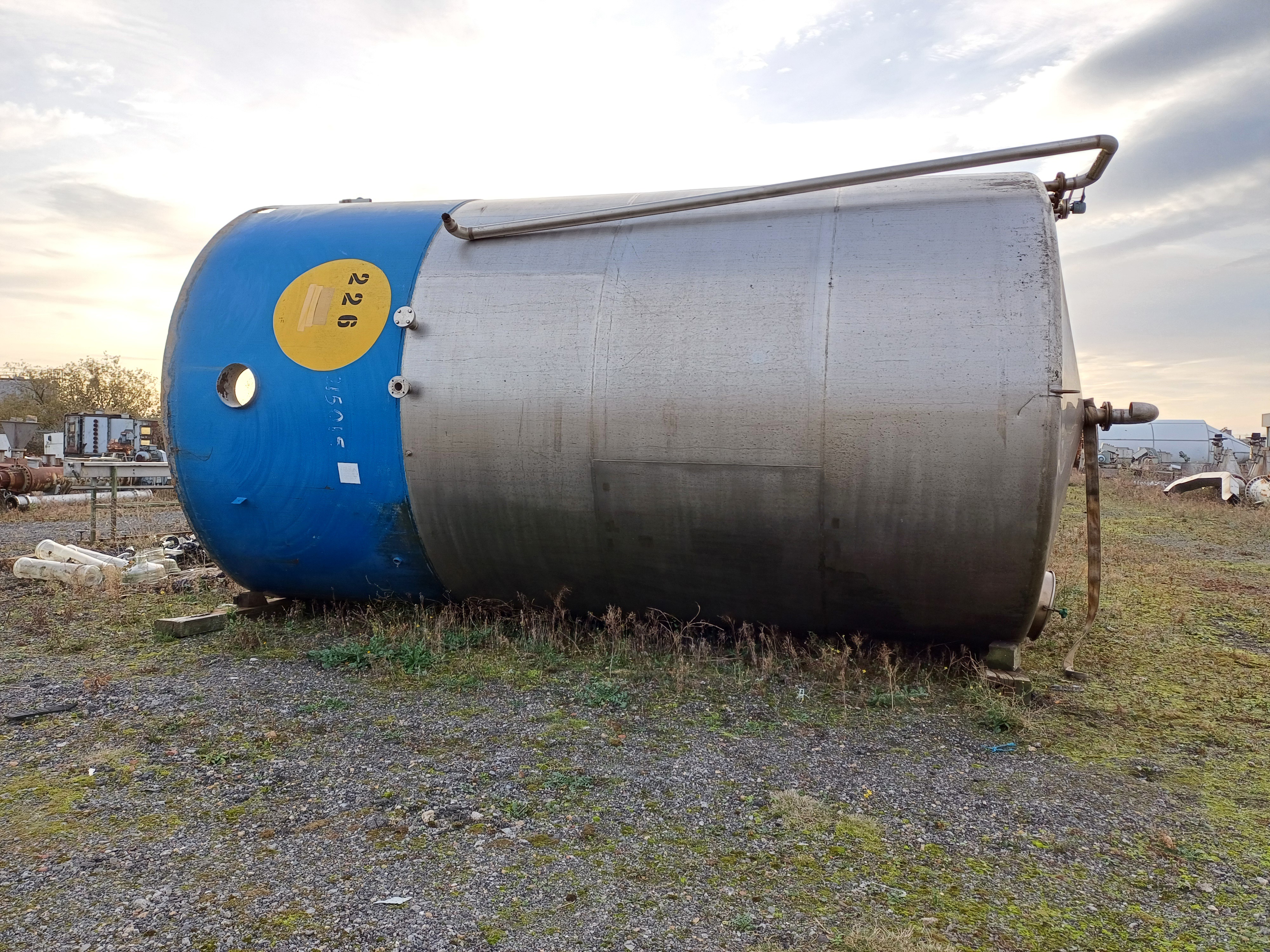 IPP# 215015, 39,700 L (10,488 gallons)  Stainless Steel 321  Tank For Sale