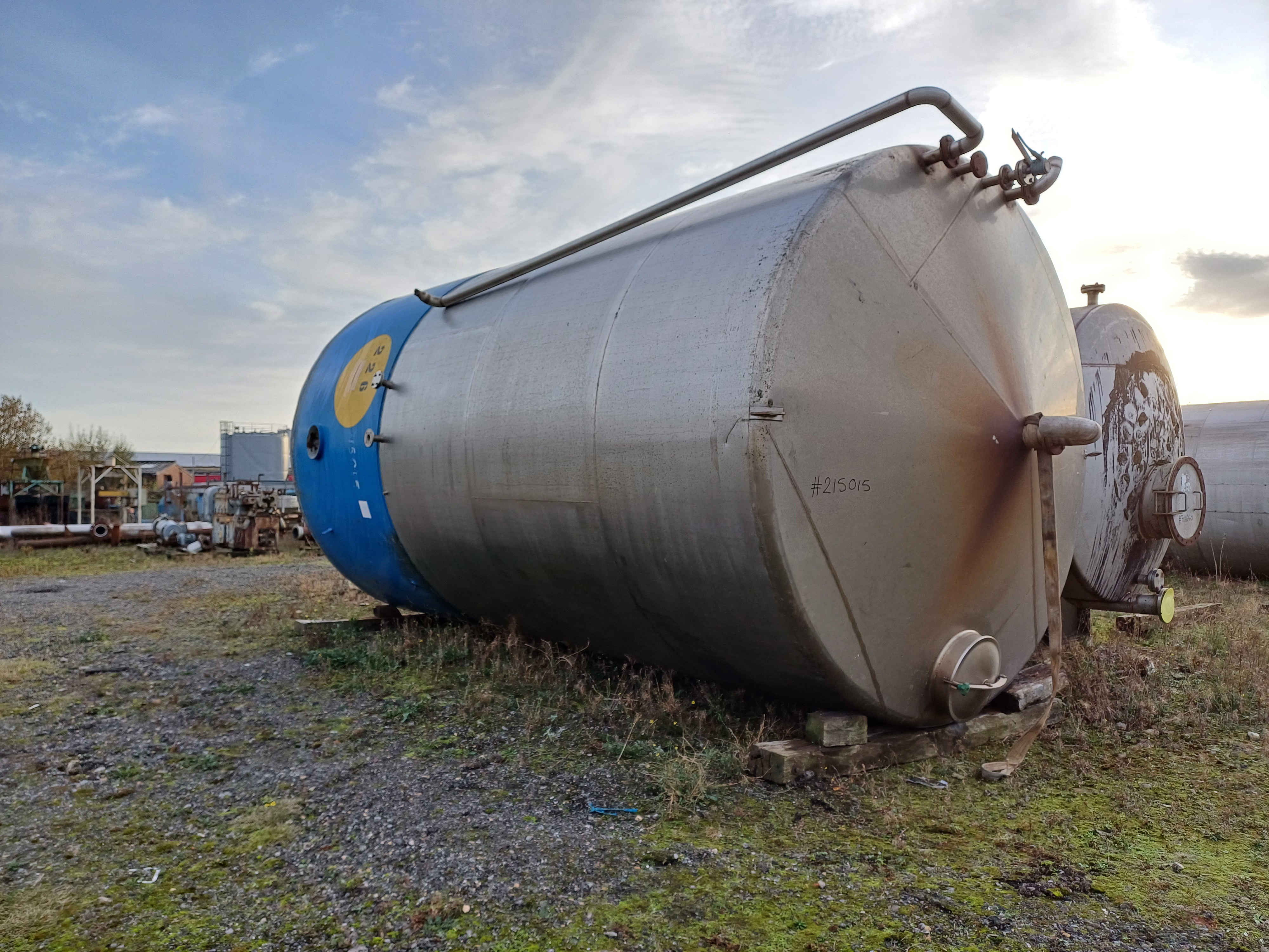 IPP# 215015, 39,700 L (10,488 gallons)  Stainless Steel 321  Tank For Sale