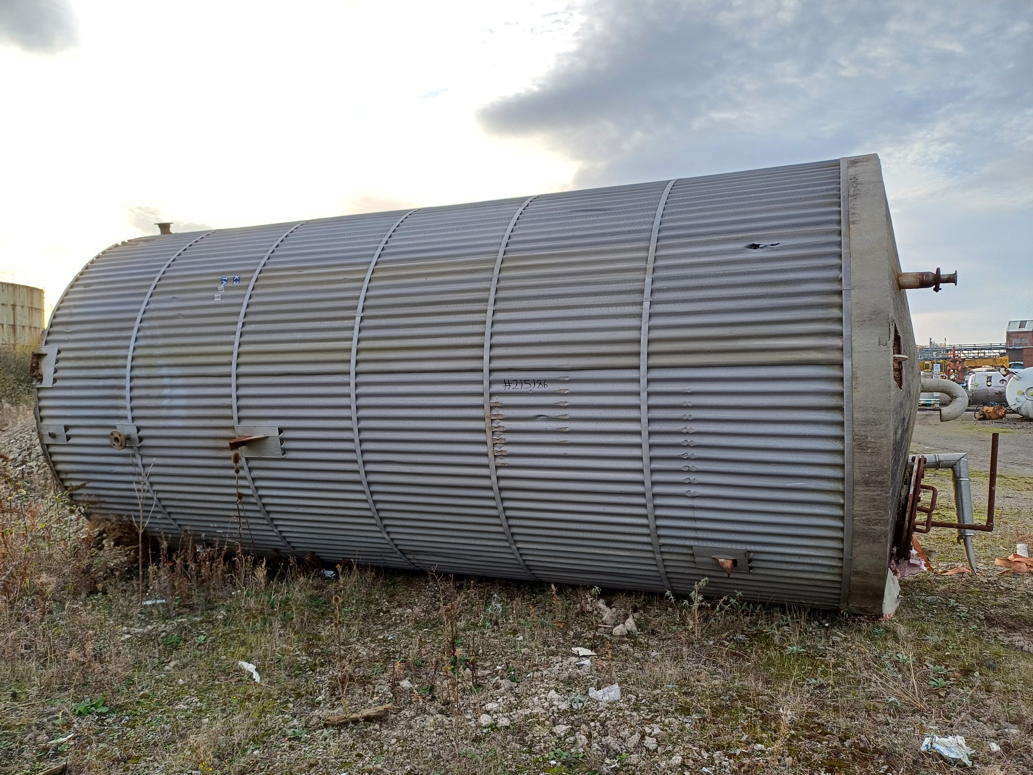 IPP# 215186, 37,000 L (9,774 gallons)  Stainless Steel 304  Tank For Sale