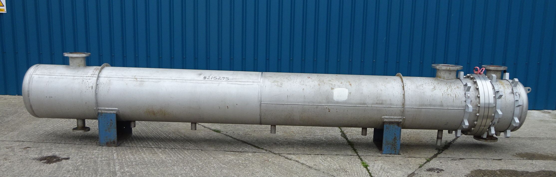 IPP# 215295, 83.6 m² (899.9 ft²)  Stainless Steel 316 Shell and Tube Heat Exchanger For Sale