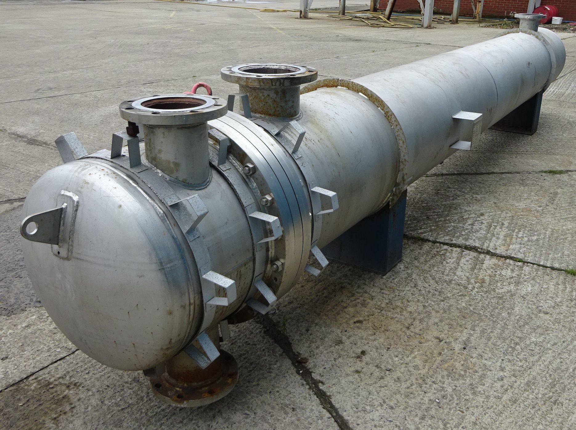 IPP# 215295, 83.6 m² (899.9 ft²)  Stainless Steel 316 Shell and Tube Heat Exchanger For Sale