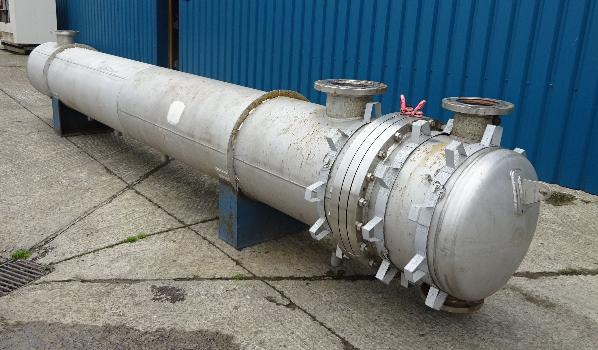 IPP# 215295, 83.6 m² (899.9 ft²)  Stainless Steel 316 Shell and Tube Heat Exchanger For Sale