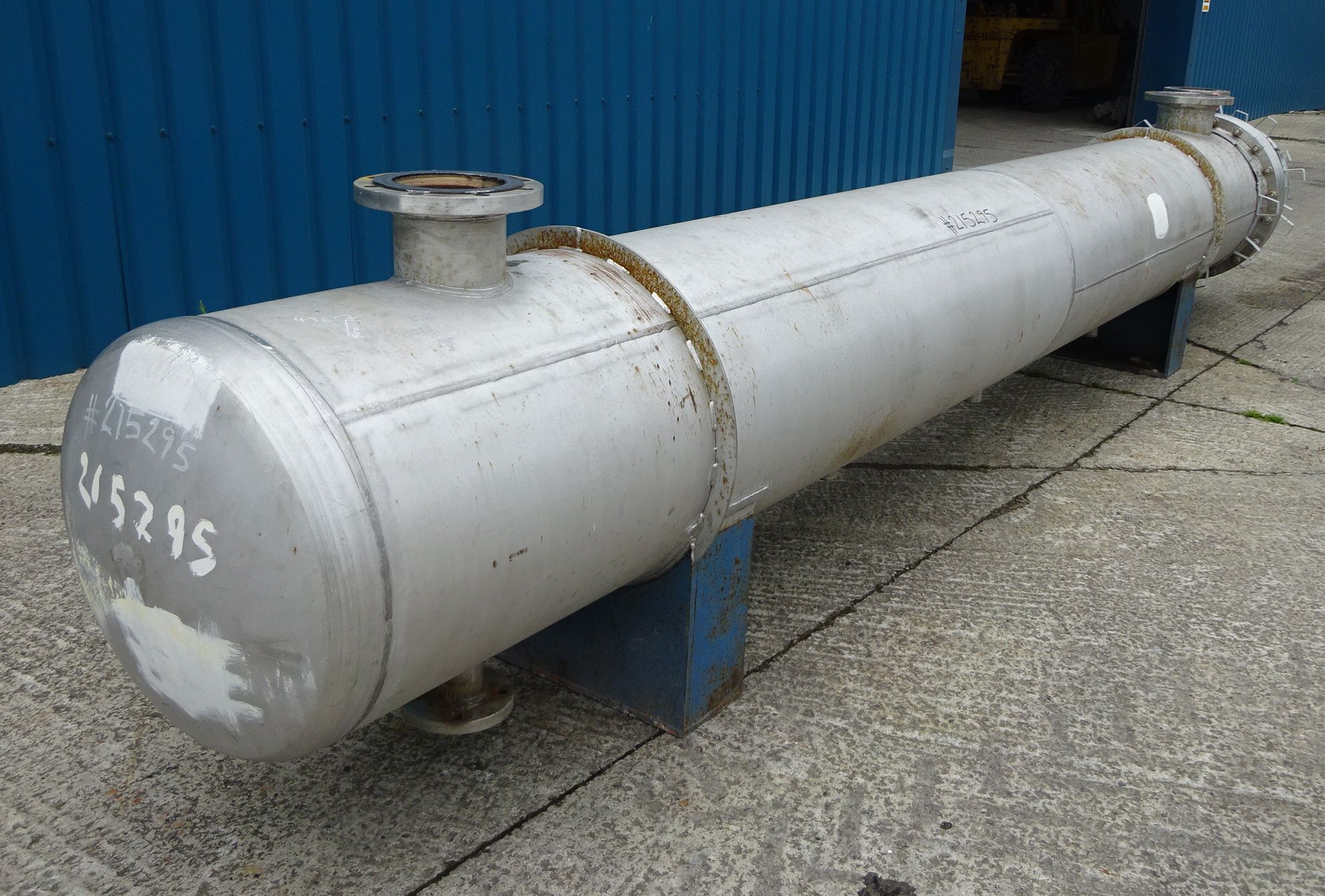 IPP# 215295, 83.6 m² (899.9 ft²)  Stainless Steel 316 Shell and Tube Heat Exchanger For Sale