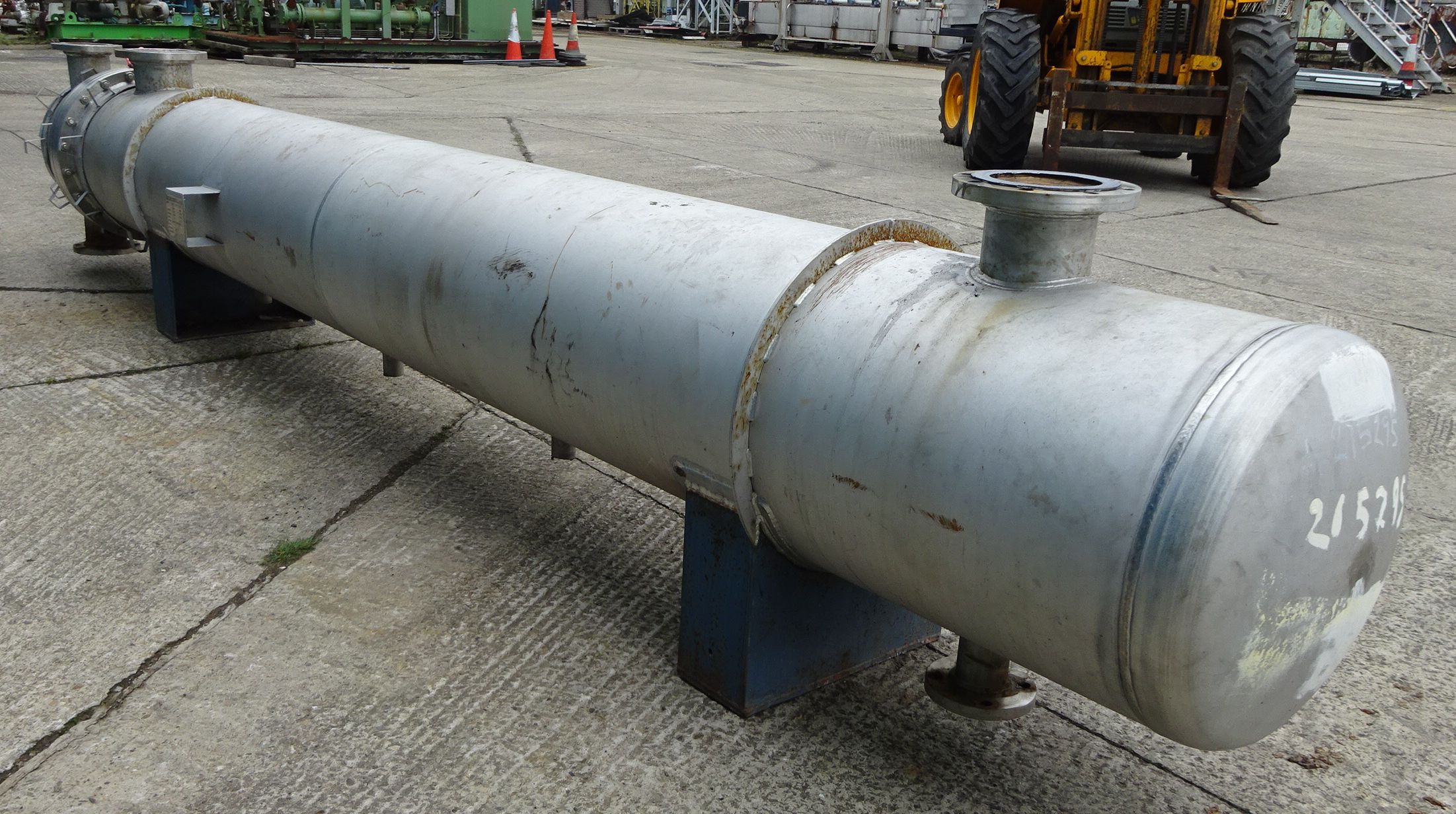 IPP# 215295, 83.6 m² (899.9 ft²)  Stainless Steel 316 Shell and Tube Heat Exchanger For Sale