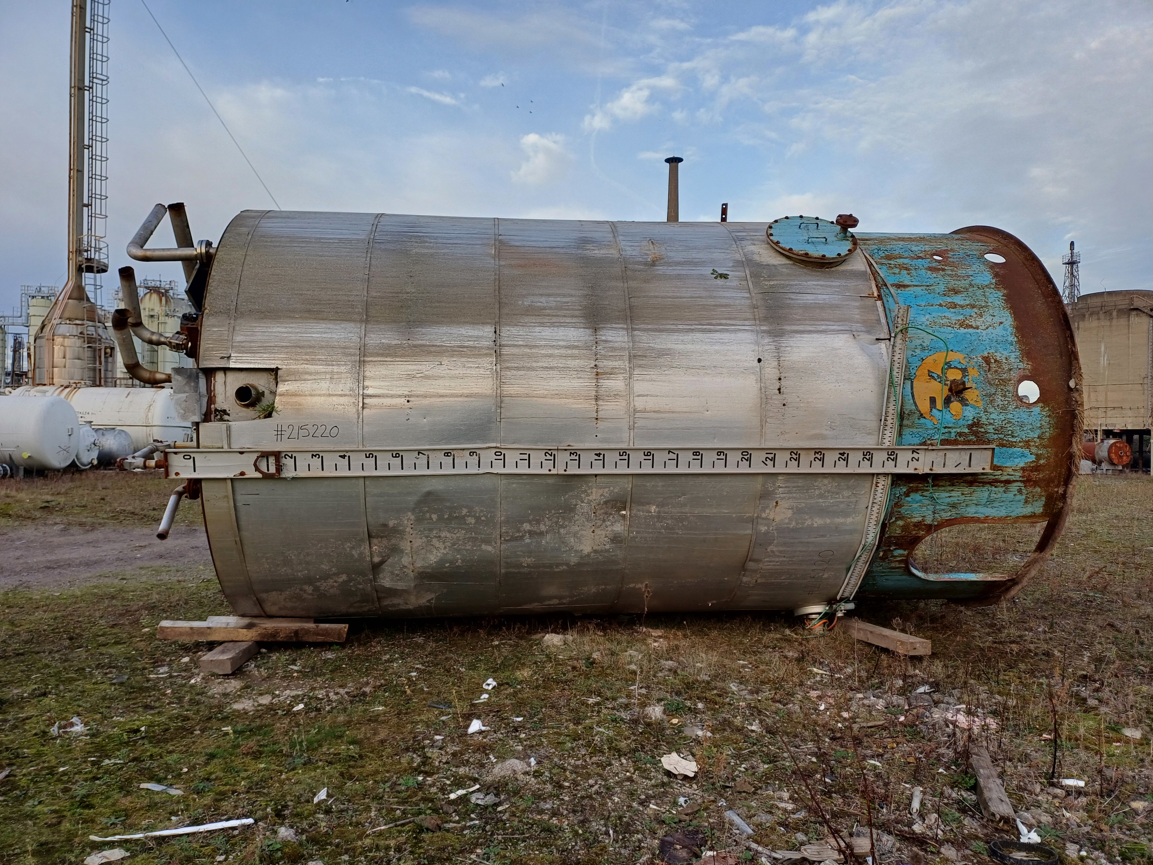 IPP# 215220, 28,387 L (7,499 gallons)  Stainless Steel 316  Tank For Sale