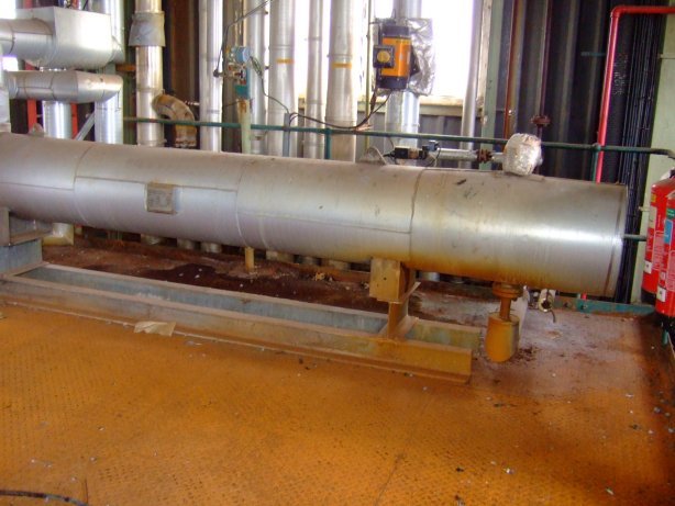 IPP# 215361, 37 m² (398.3 ft²)  Stainless Steel 316 Shell and Tube Heat Exchanger For Sale