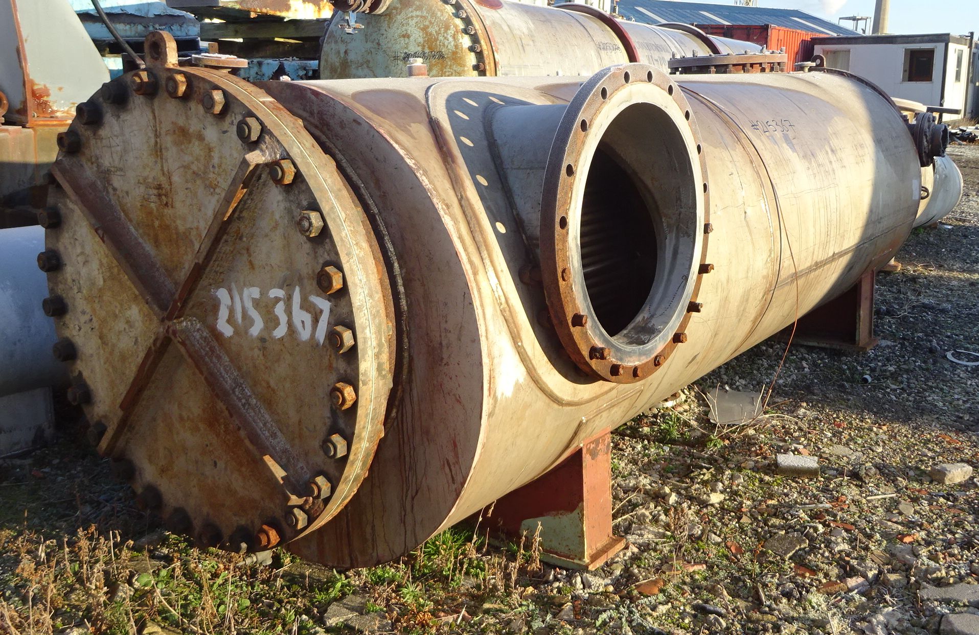 IPP# 215367, 115.9 m² (1,247 ft²)  Stainless Steel 316 Shell and Tube Heat Exchanger For Sale