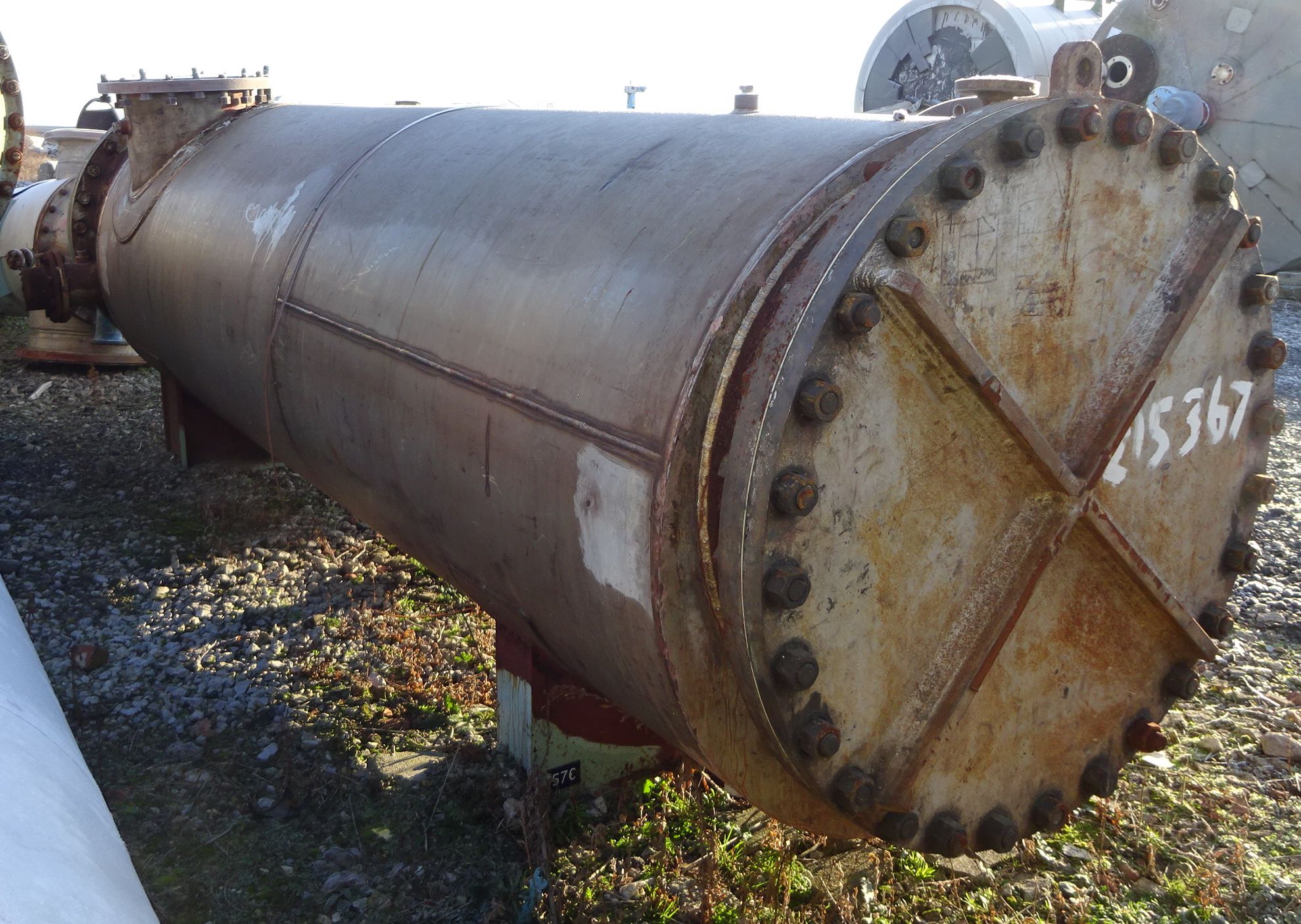 IPP# 215367, 115.9 m² (1,247 ft²)  Stainless Steel 316 Shell and Tube Heat Exchanger For Sale