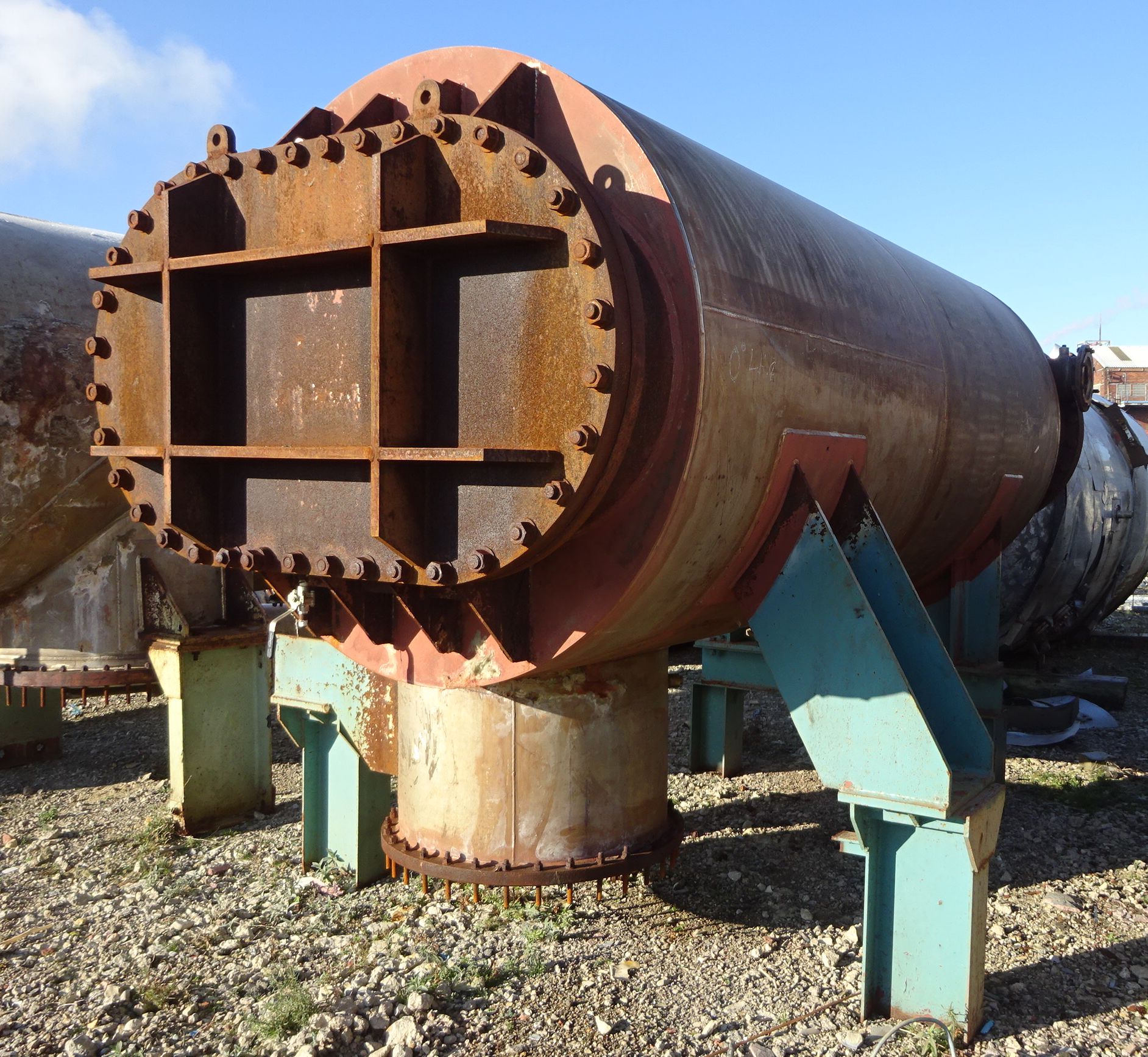 IPP# 215369, 165.7 m² (1,784 ft²)  Stainless Steel 316 Shell and Tube Heat Exchanger For Sale