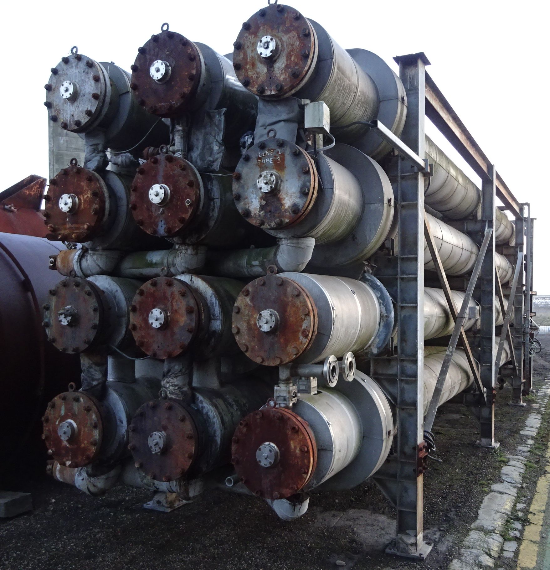 Stainless Steel Austenitic Clad Luwa SMS Wiped/Thin Film Evaporator - IPP# 215307