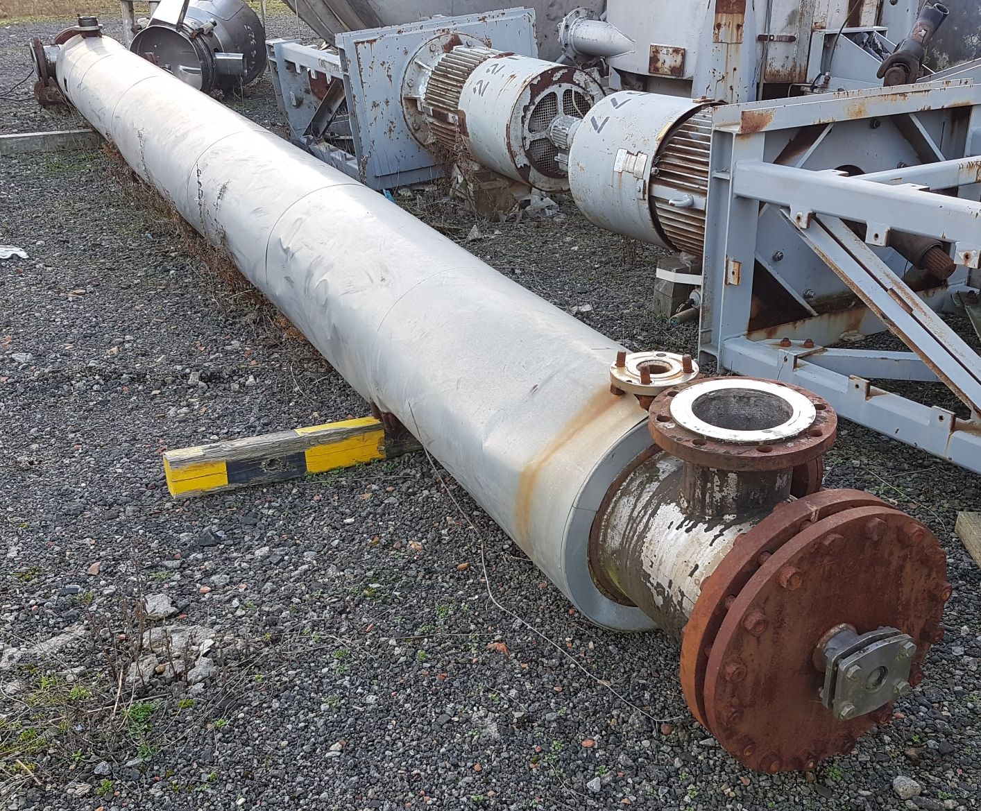  Wiped/Thin Film Evaporator 204.1 kg/h (450 lb/h) Stainless Steel Austenitic For Sale - IPP# 215314