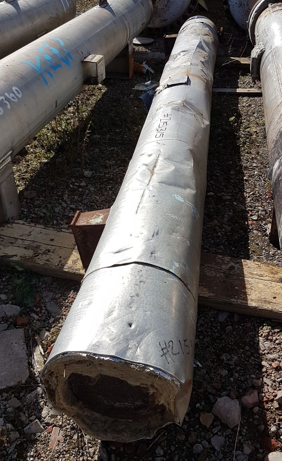 IPP# 215315, 13.8 m² (148.5 ft²)  Stainless Steel 316 Shell and Tube Heat Exchanger For Sale