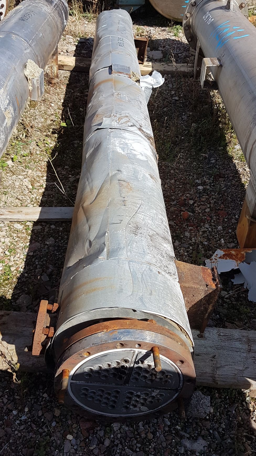 IPP# 215315, 13.8 m² (148.5 ft²)  Stainless Steel 316 Shell and Tube Heat Exchanger For Sale