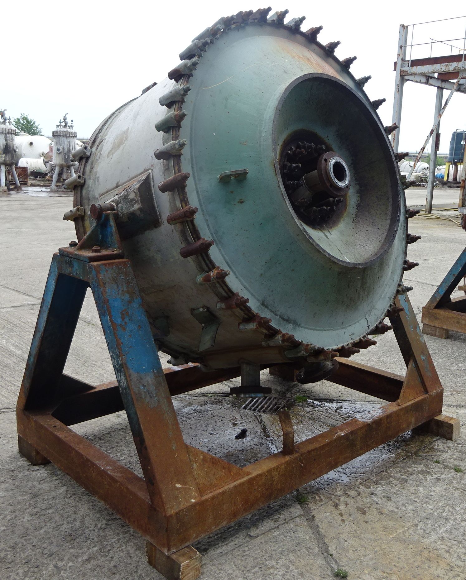 IPP# 215334, 99 m² (1,066 ft²)  Stainless Steel 316 Spiral Heat Exchanger For Sale