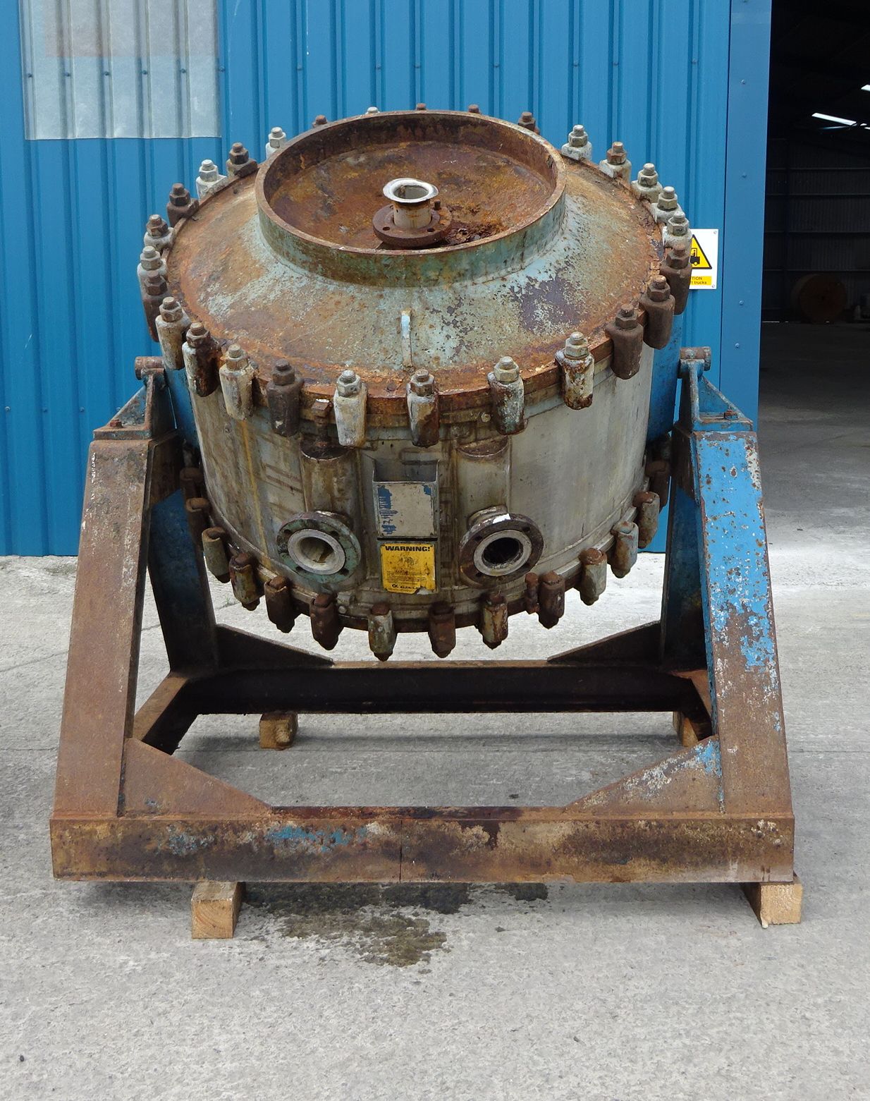  Spiral Heat Exchanger 62.6 m² (674 ft²) Stainless Steel 316L For Sale - IPP# 215335