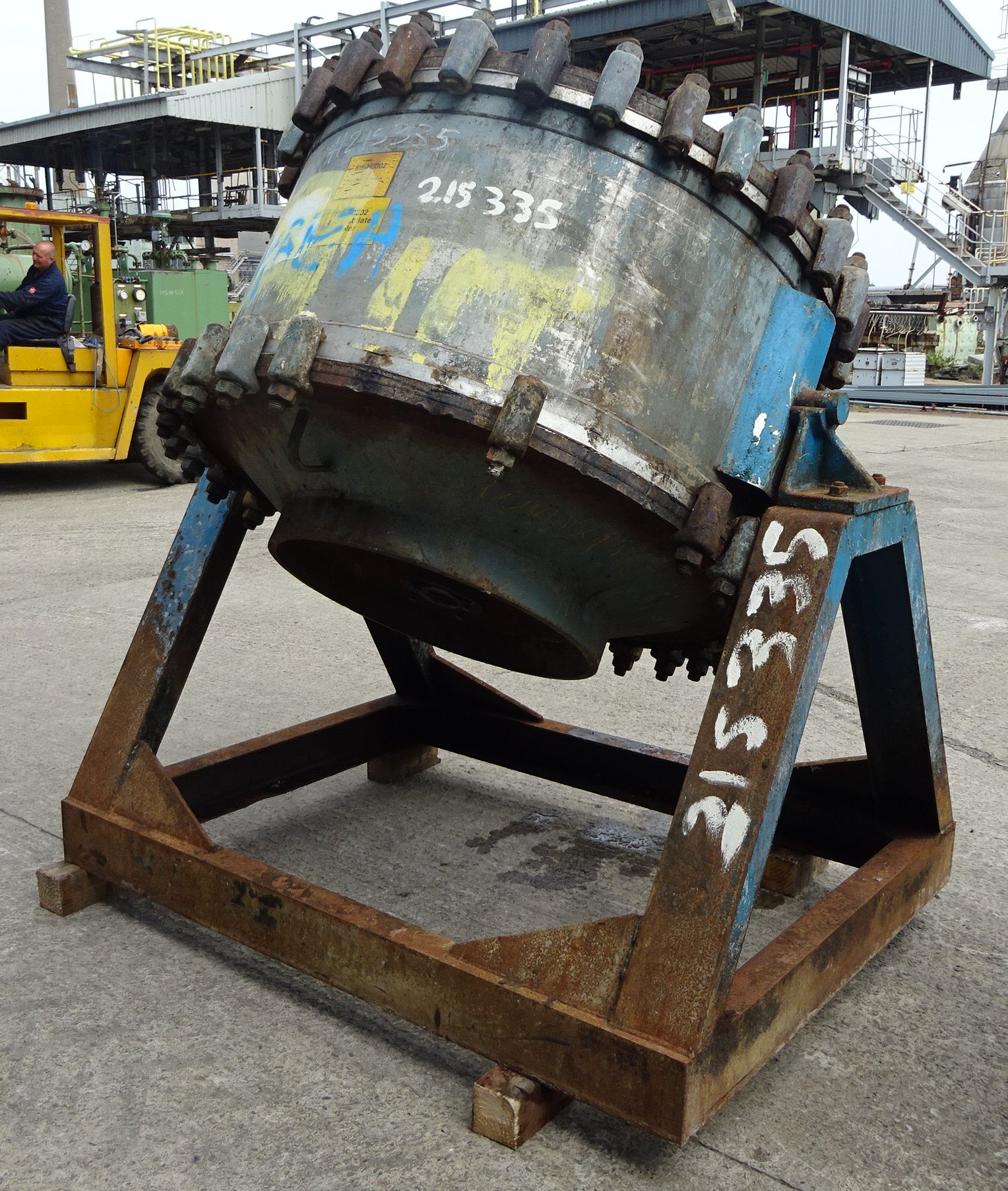  Spiral Heat Exchanger 62.6 m² (674 ft²) Stainless Steel 316L For Sale - IPP# 215335