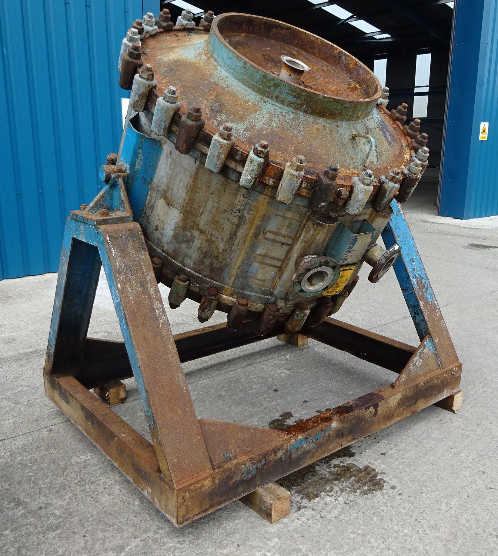  Spiral Heat Exchanger 62.6 m² (674 ft²) Stainless Steel 316L For Sale - IPP# 215335