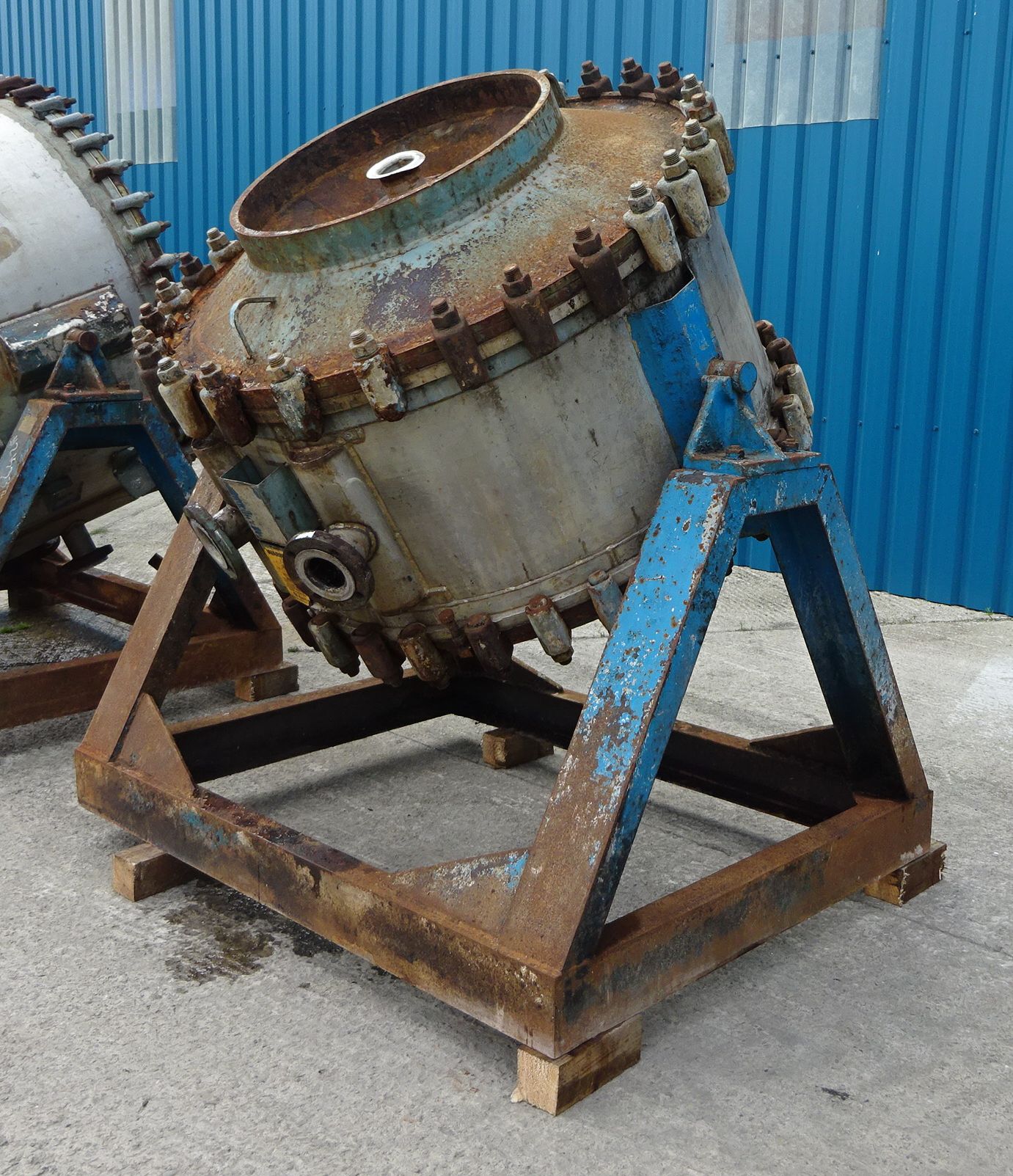  Spiral Heat Exchanger 62.6 m² (674 ft²) Stainless Steel 316L For Sale - IPP# 215335