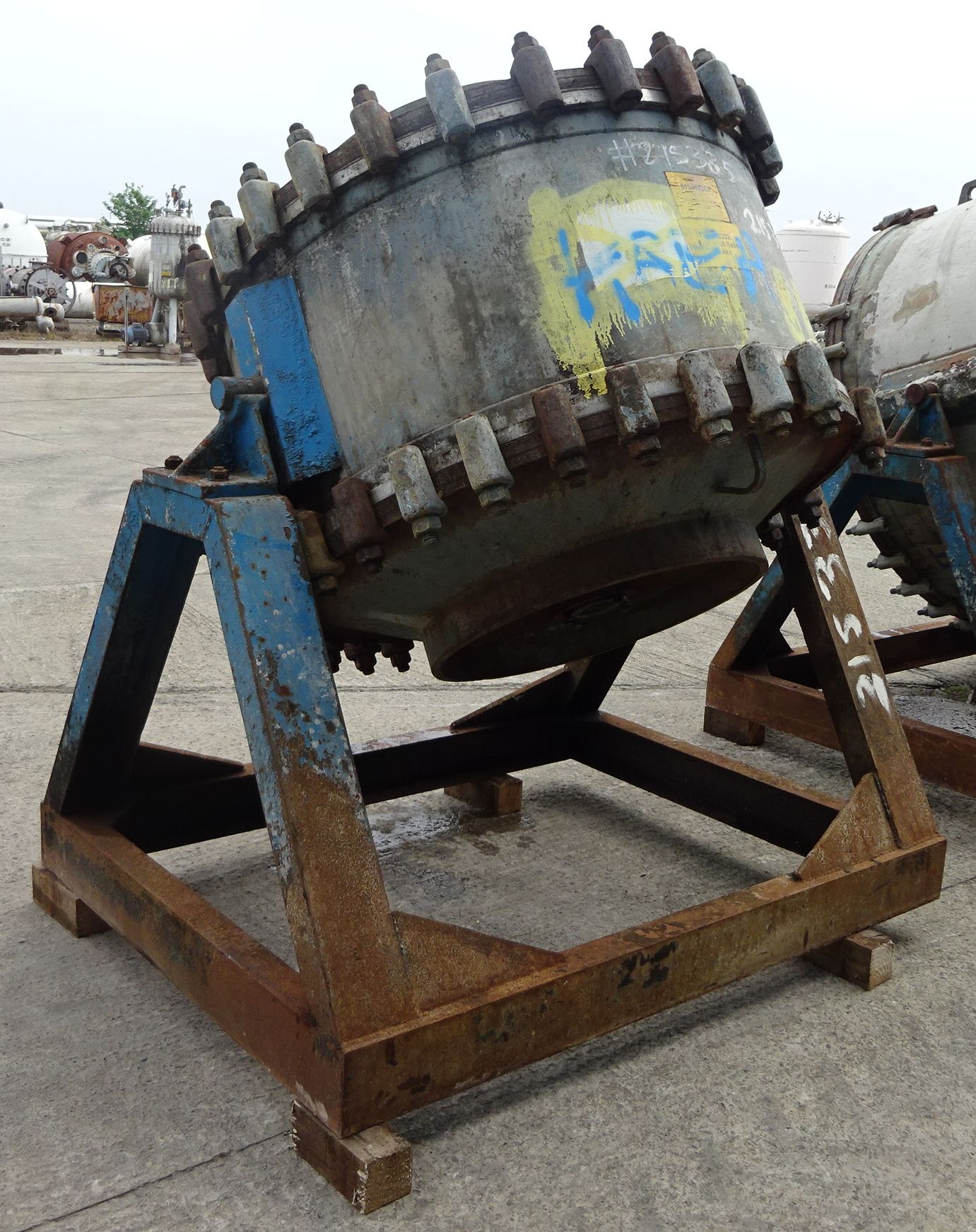  Spiral Heat Exchanger 62.6 m² (674 ft²) Stainless Steel 316L For Sale - IPP# 215335