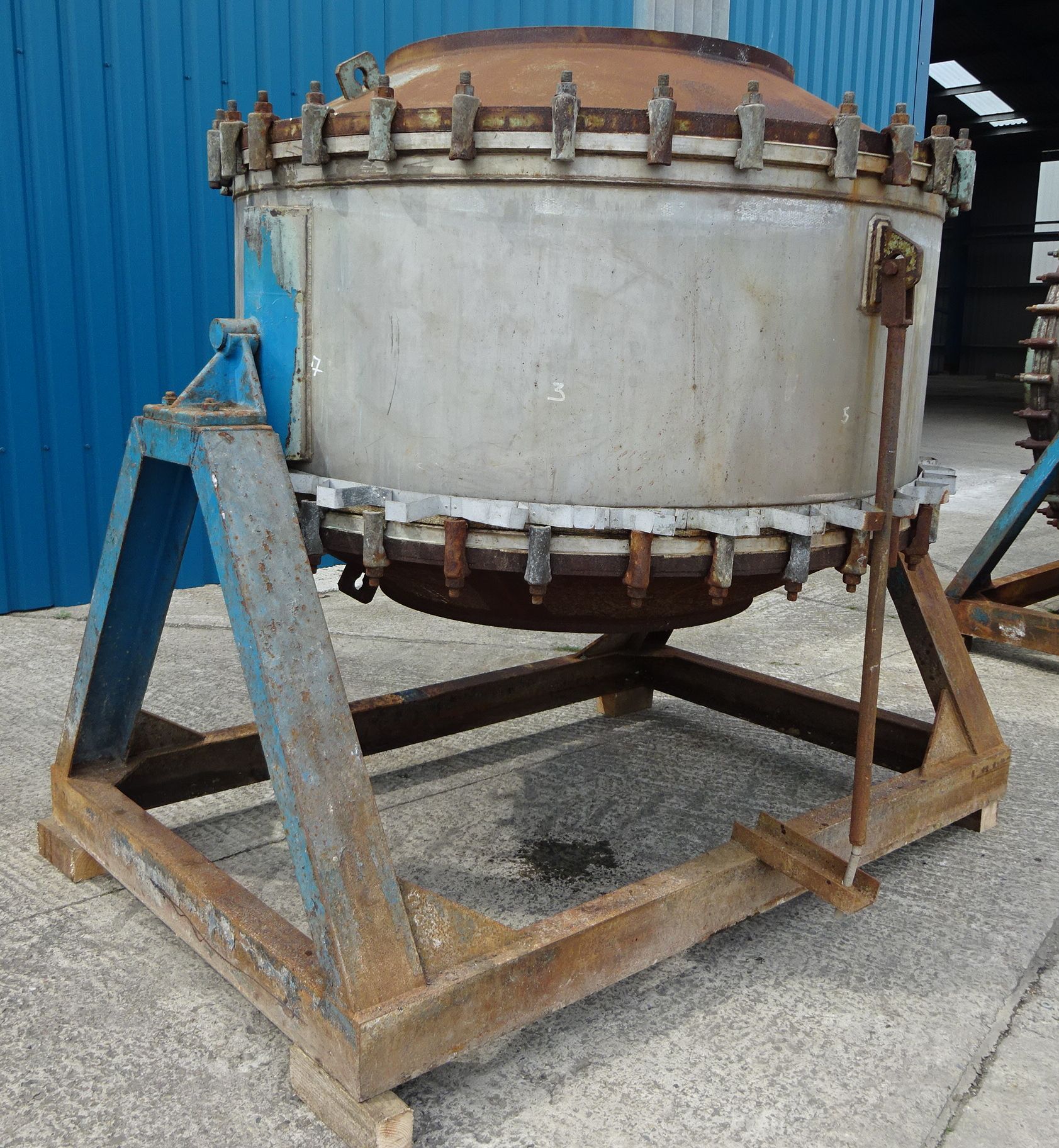 IPP# 215336, 143.5 m² (1,545 ft²)  Duplex Spiral Heat Exchanger For Sale