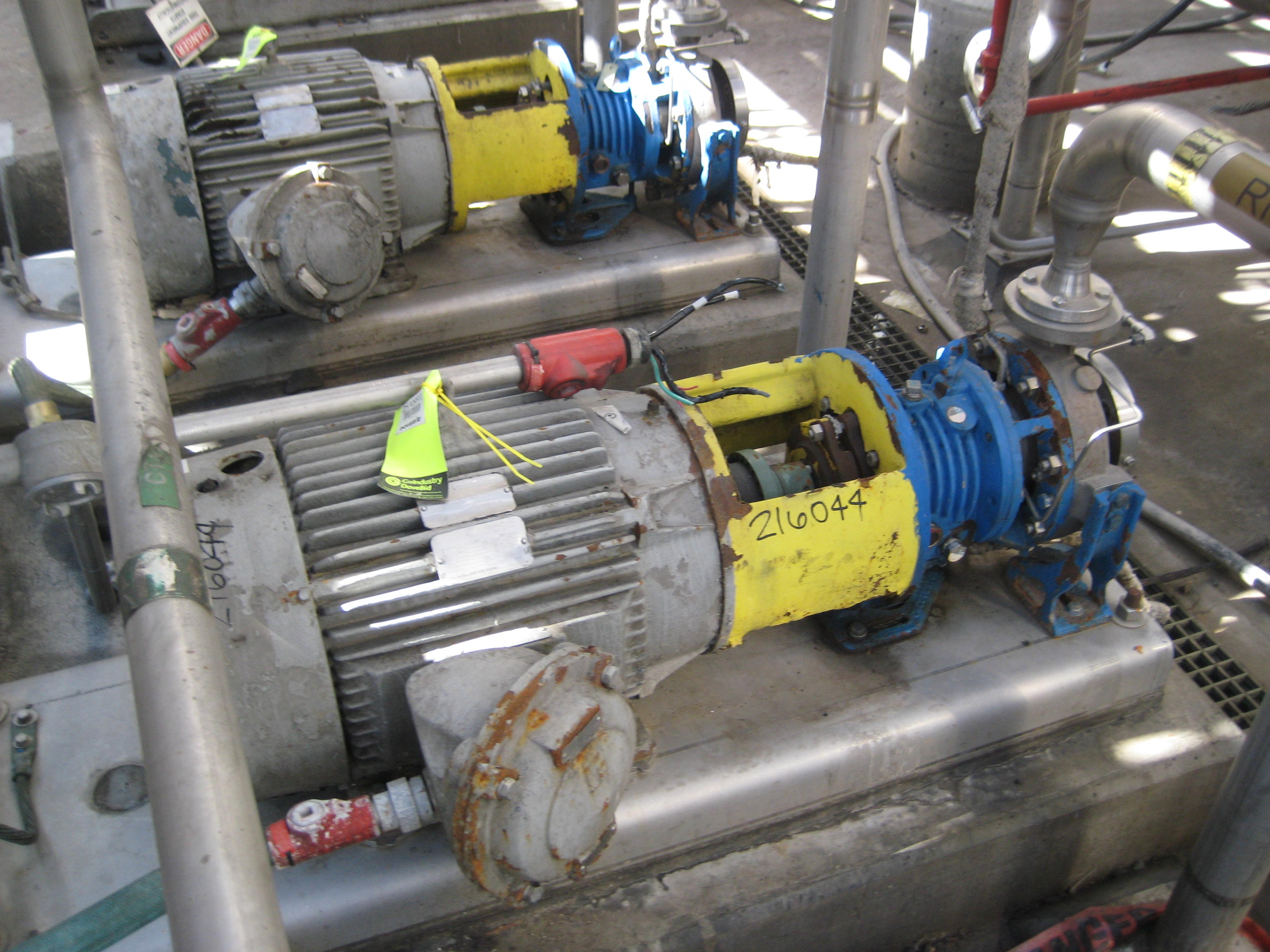 IPP# 216044, 34.1 m3/h (150 GPM)  Stainless Steel 316 Centrifugal Pump For Sale