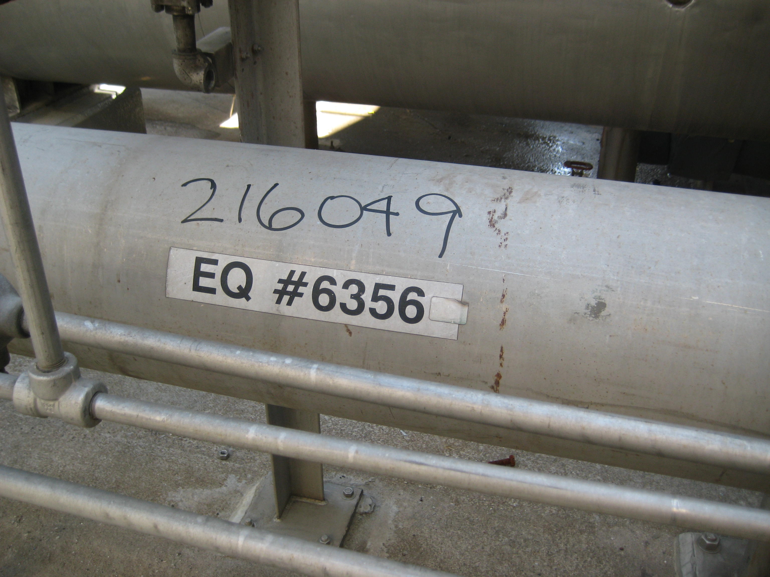  Shell and Tube Heat Exchanger 14.9 m² (160 ft²) Stainless Steel 304 For Sale - IPP# 216049