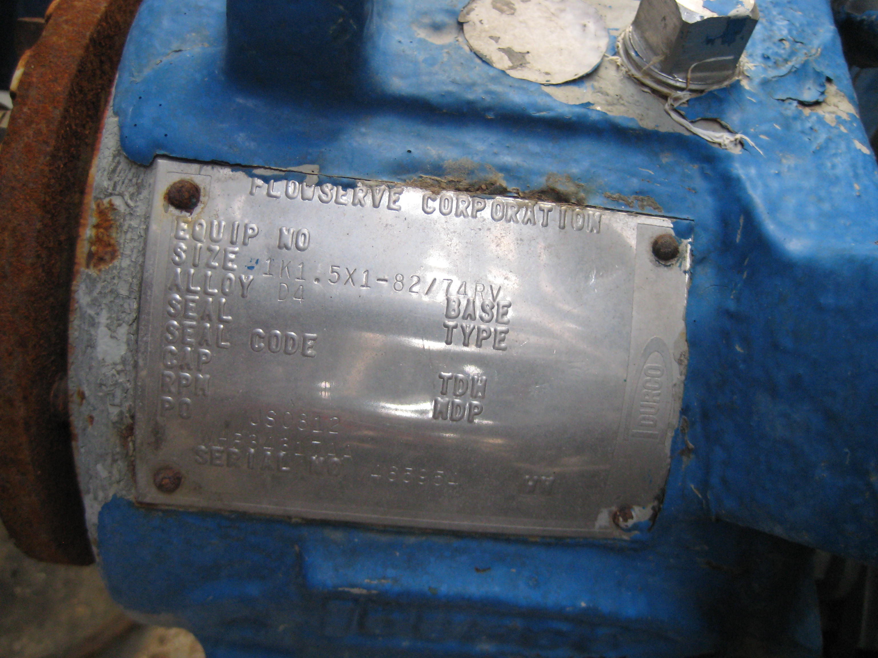  Centrifugal Pump 4.5 m3/h (20 GPM) Stainless Steel 316 For Sale - IPP# 216057