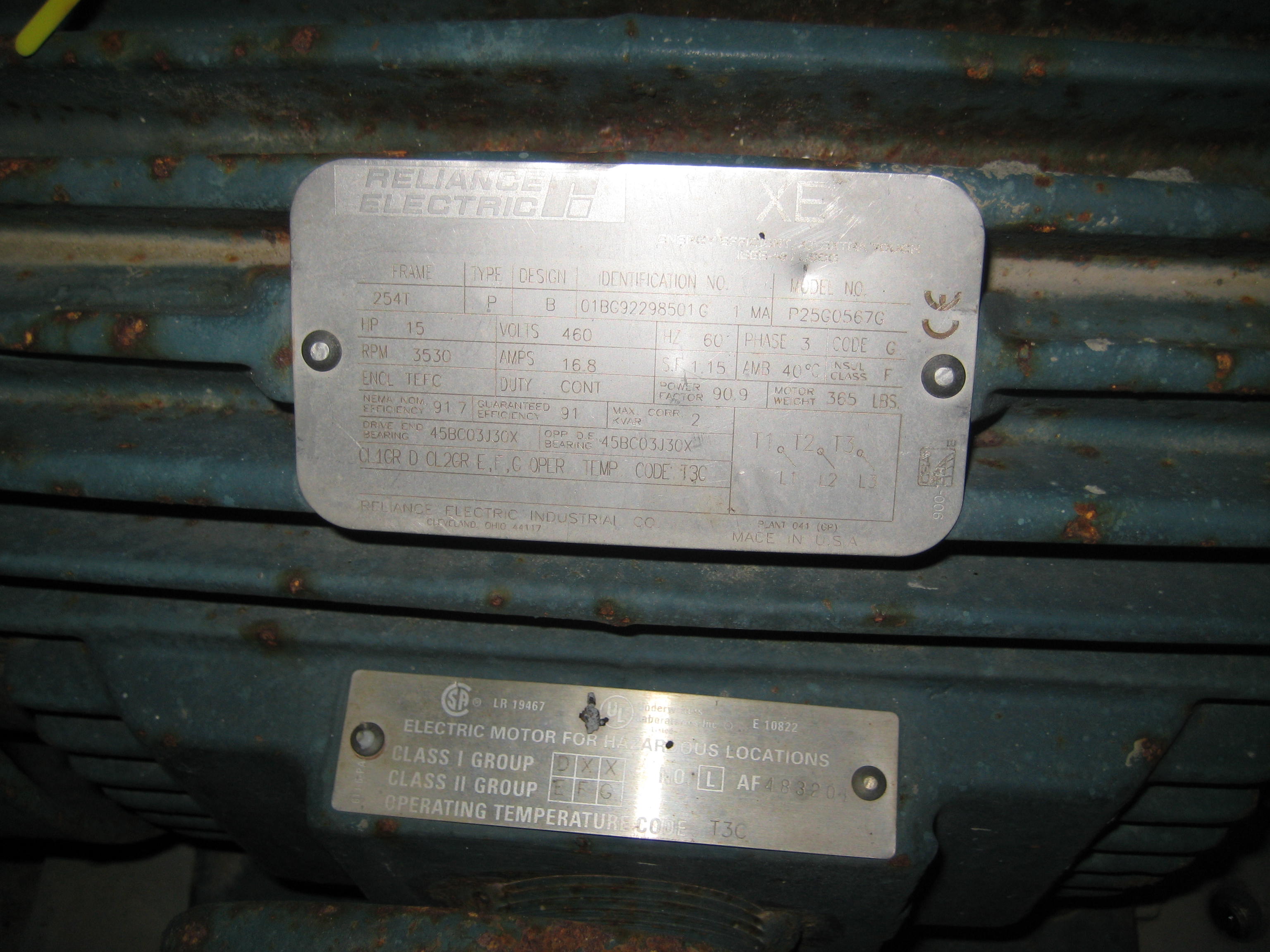  Centrifugal Pump 4.5 m3/h (20 GPM) Stainless Steel 316 For Sale - IPP# 216056