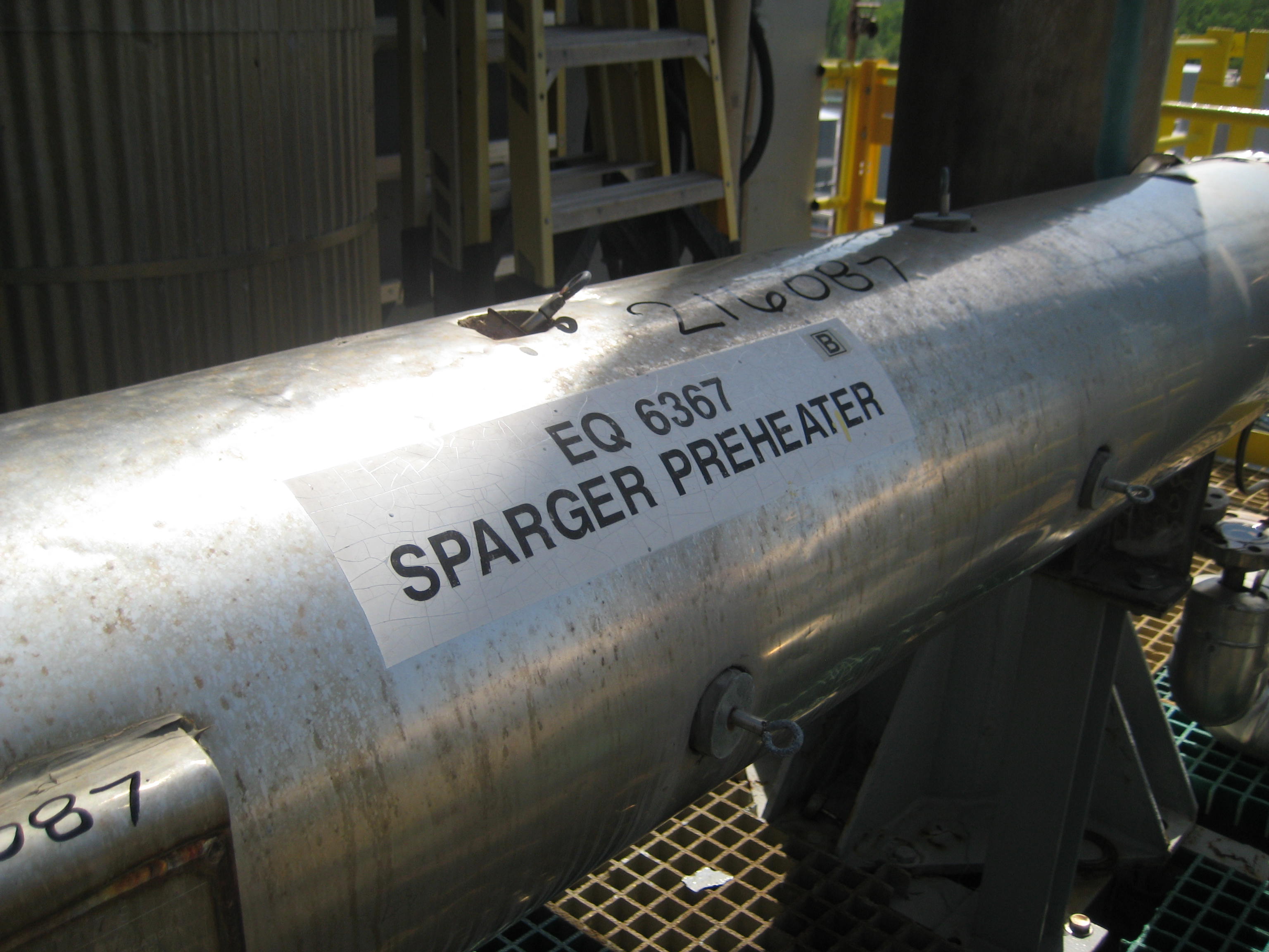 IPP# 216087, 8 m² (86 ft²)  Nickel Shell and Tube Heat Exchanger For Sale