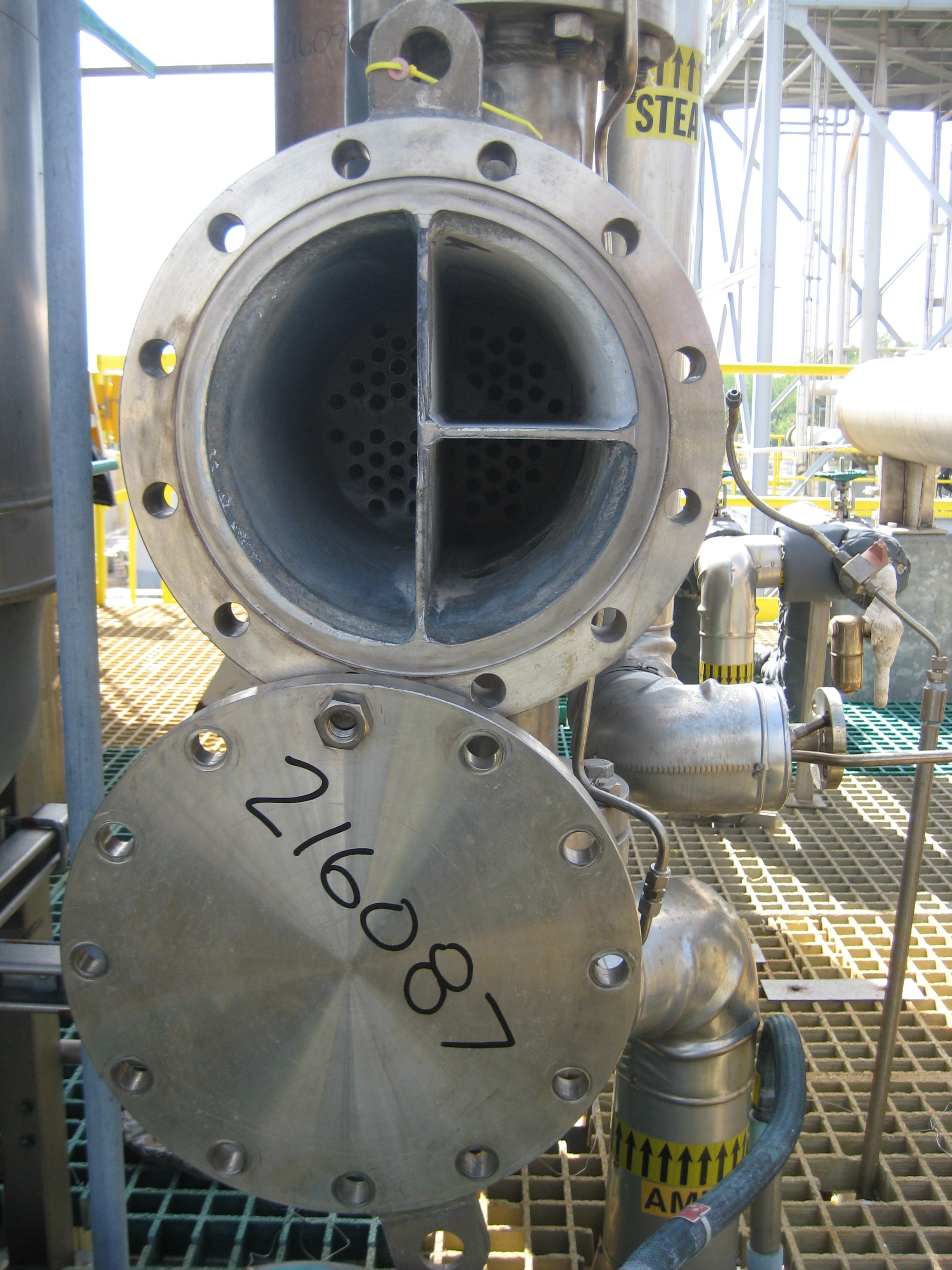 IPP# 216087, 8 m² (86 ft²)  Nickel Shell and Tube Heat Exchanger For Sale