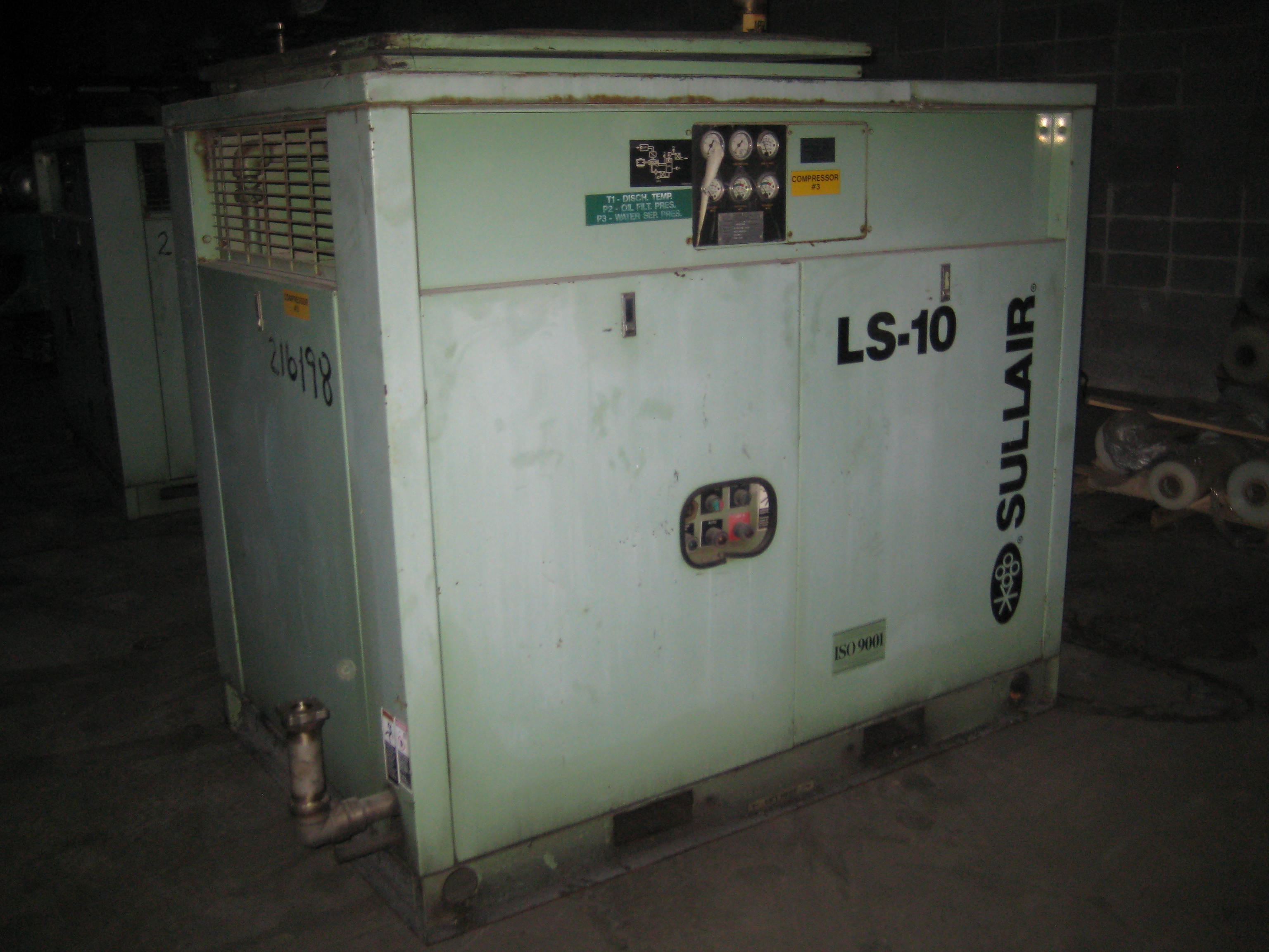 IPP# 216198, 305.8 m3/h (180 CFM)  Carbon Steel Rotary Compressor For Sale