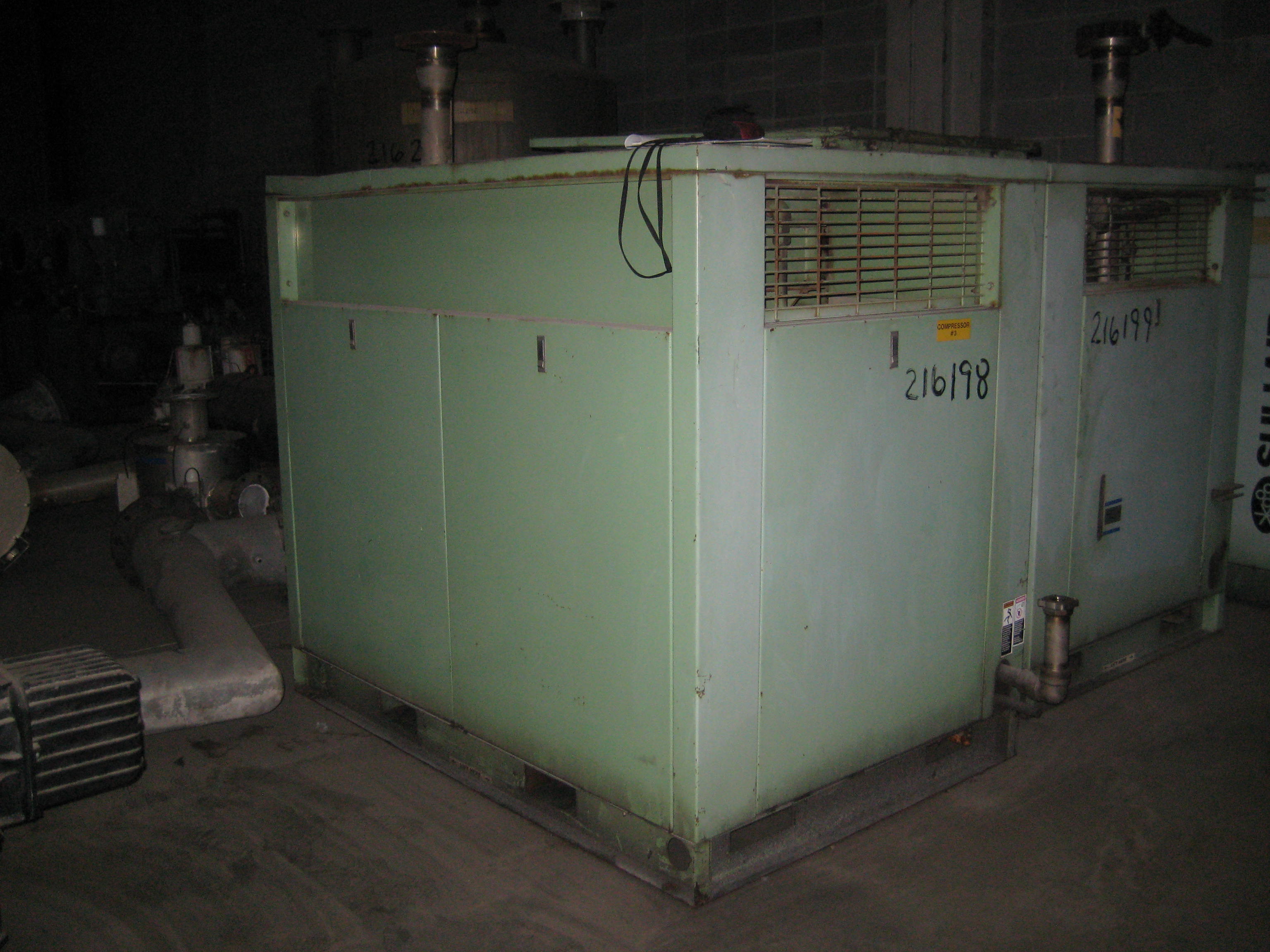 IPP# 216198, 305.8 m3/h (180 CFM)  Carbon Steel Rotary Compressor For Sale