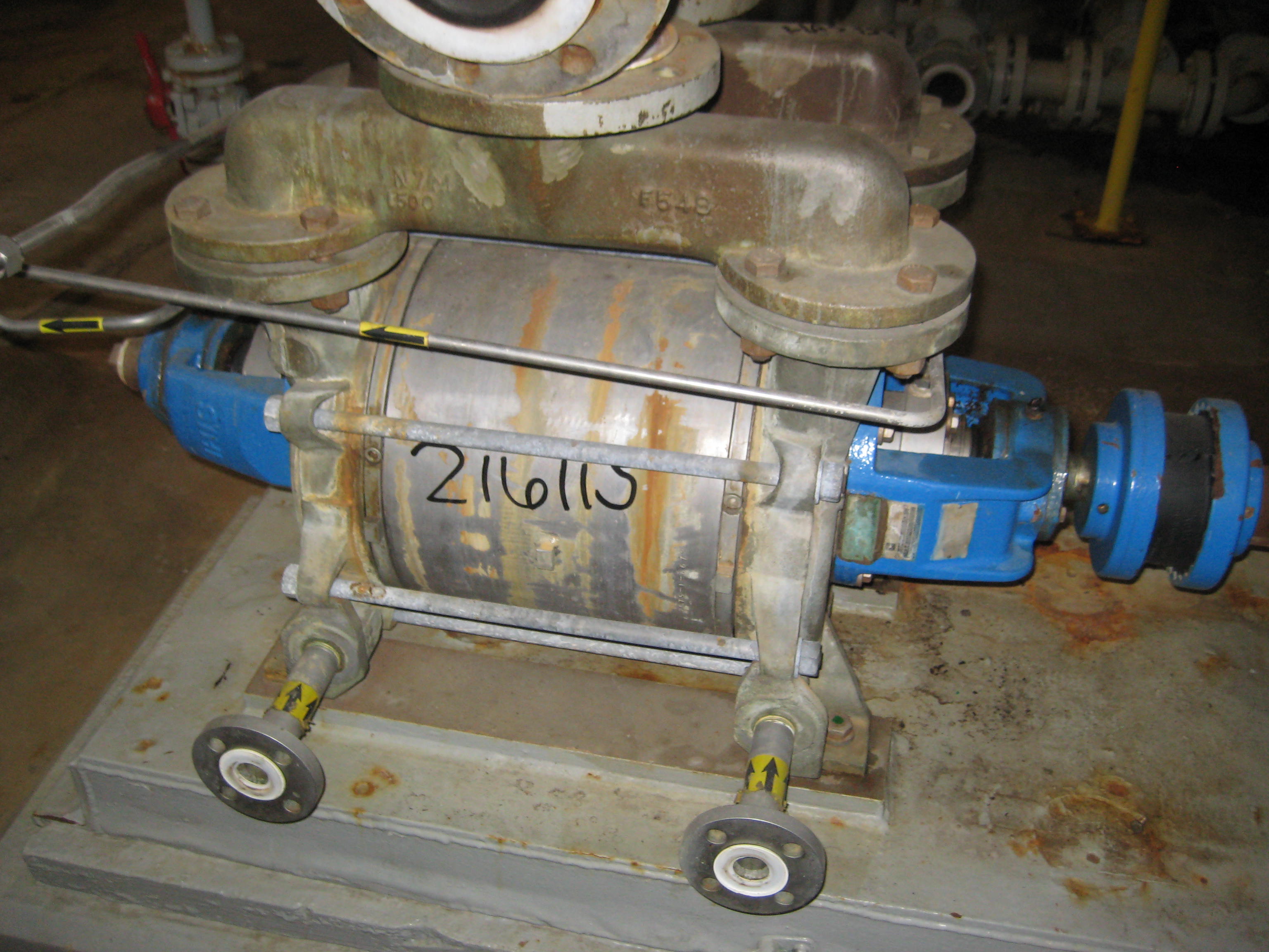 IPP# 216115, 822.3 m3/h (484 CFM)  Hastelloy - B  Pump-Vacuum For Sale