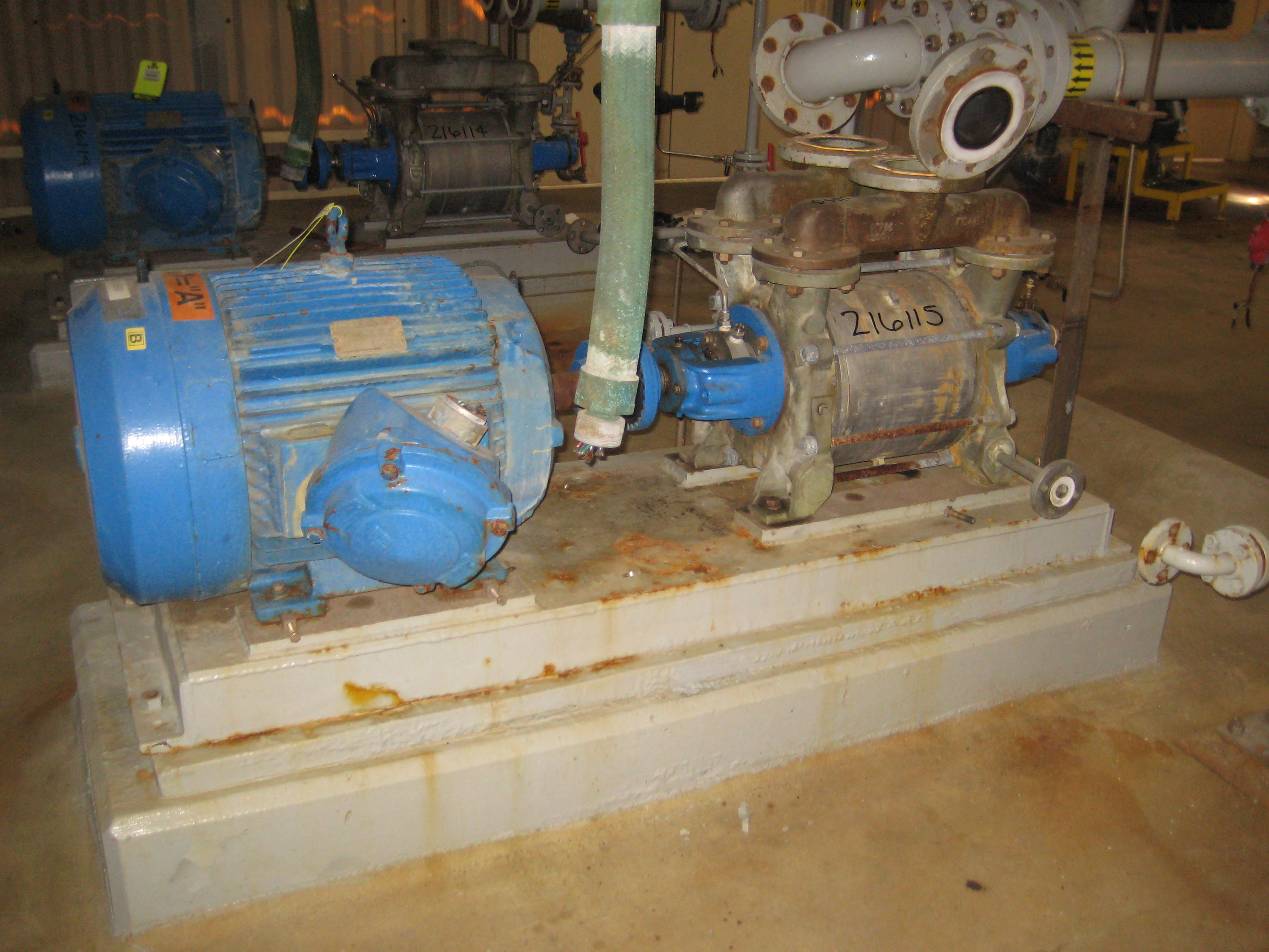 IPP# 216115, 822.3 m3/h (484 CFM)  Hastelloy - B  Pump-Vacuum For Sale