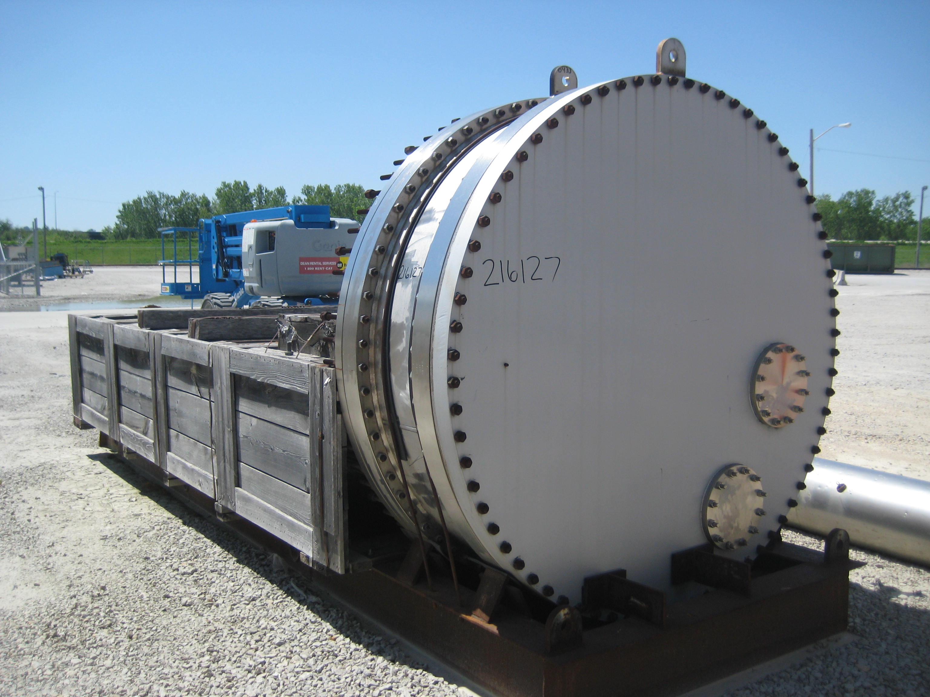 IPP# 216127, 68.3 m² (735 ft²) Unused Stainless Steel 304 Shell and Tube Heat Exchanger For Sale