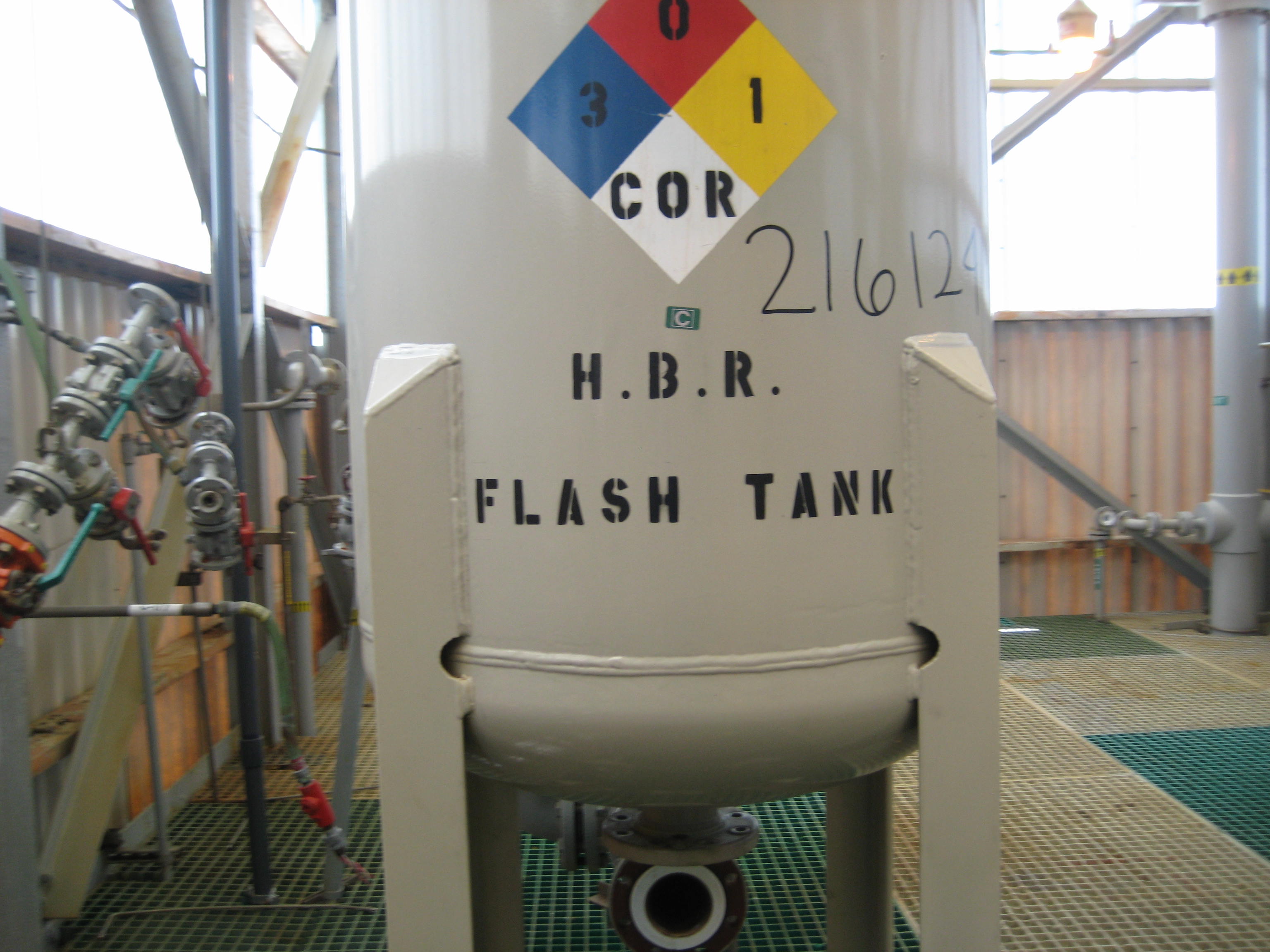 IPP# 216124, 1,893 L (500 gallons)  Carbon Steel  Tank For Sale