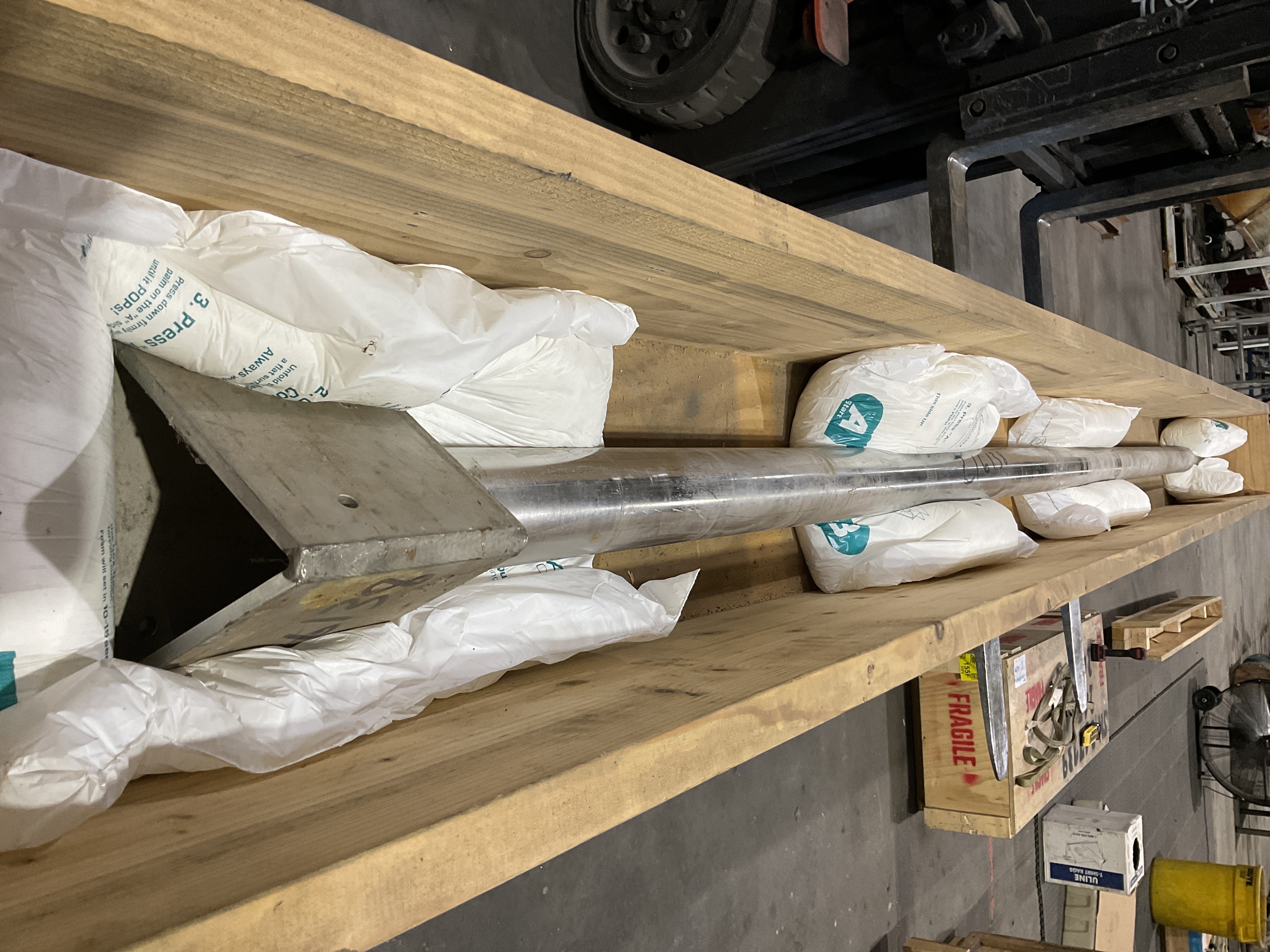 Unused Hastelloy - C276  Shaft/Mixer Agitator - IPP# 216138