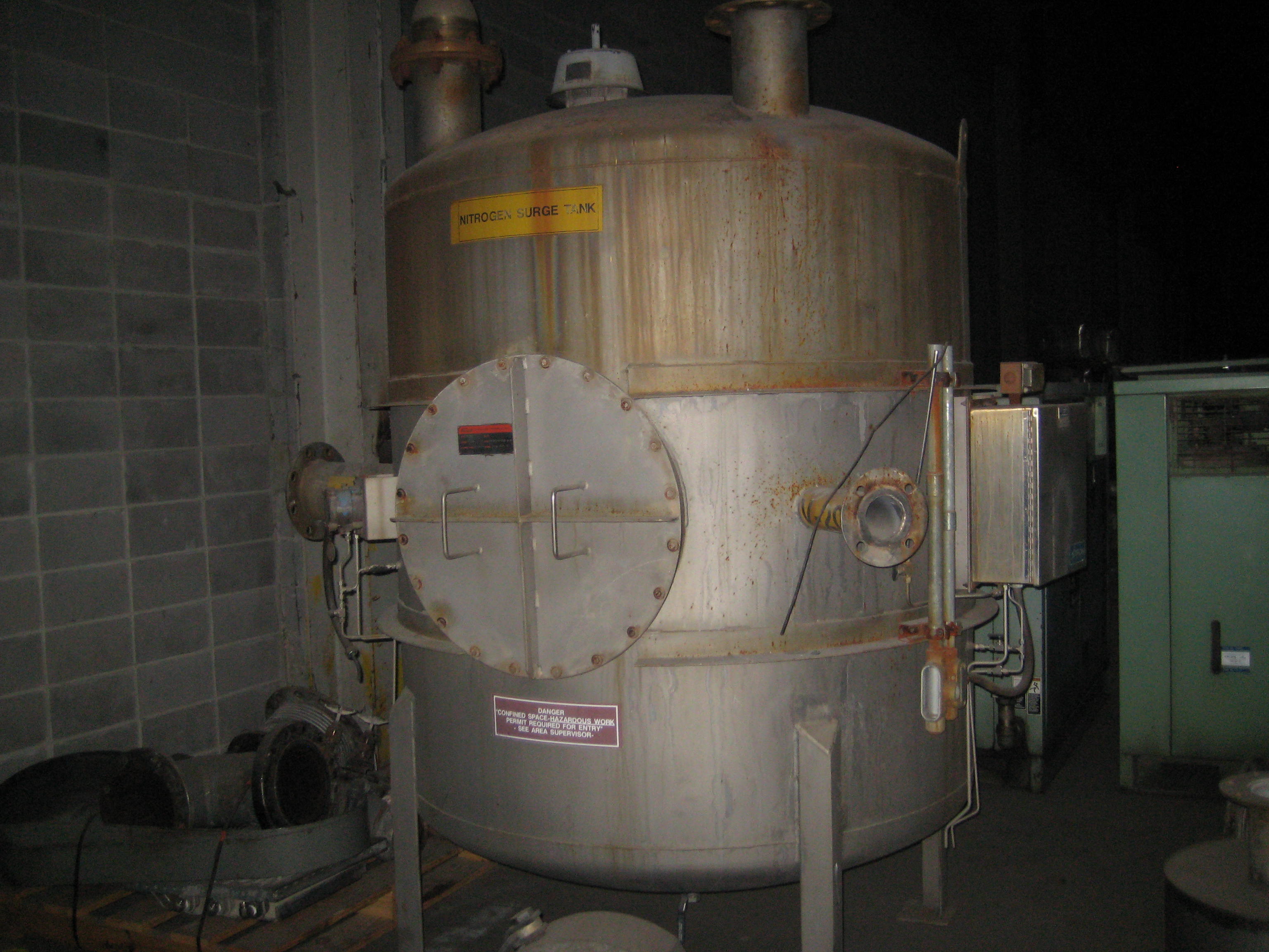 IPP# 216201, 3,785 L (1,000 gallons)  Stainless Steel 304  Tank For Sale