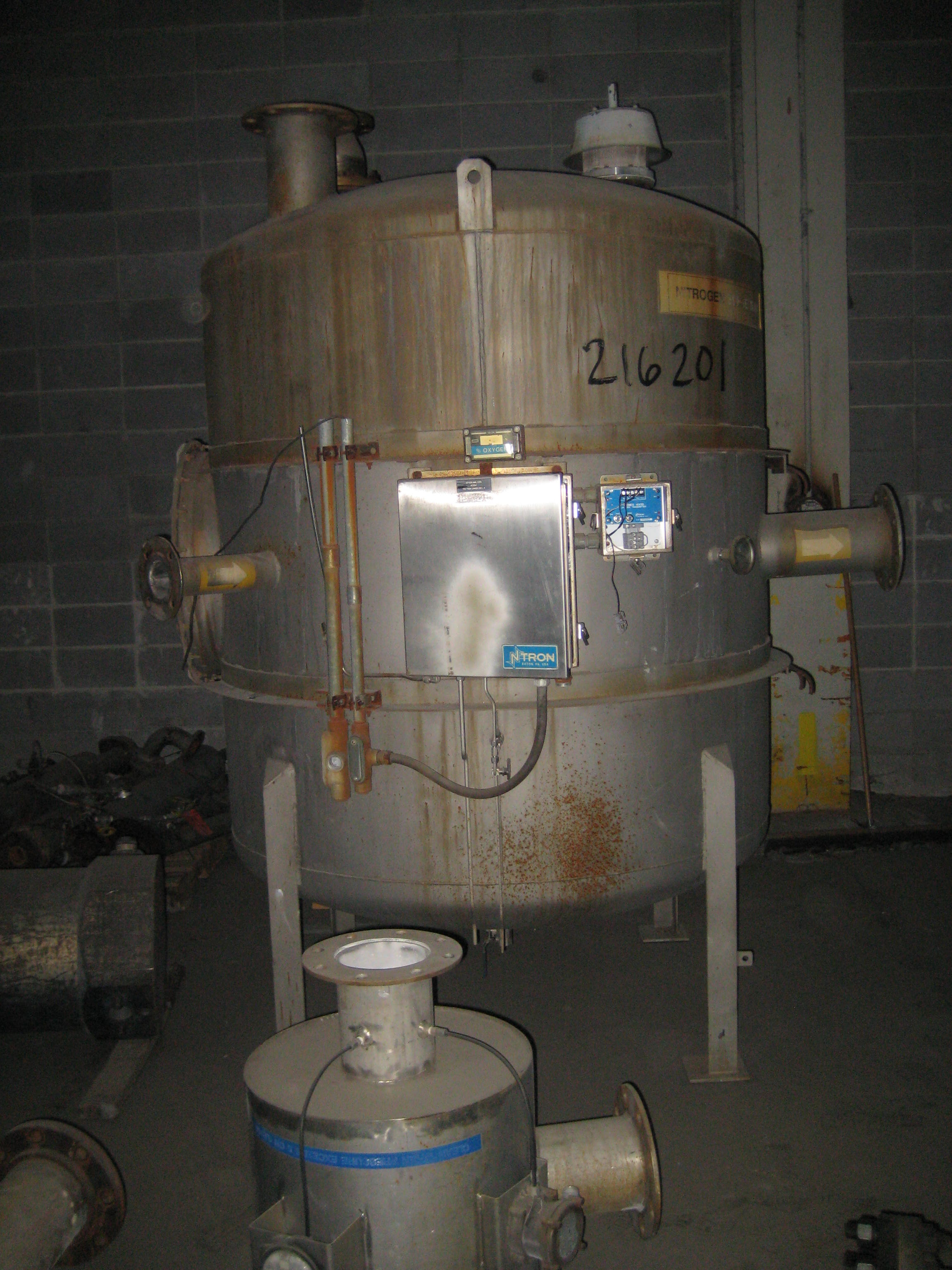 IPP# 216201, 3,785 L (1,000 gallons)  Stainless Steel 304  Tank For Sale