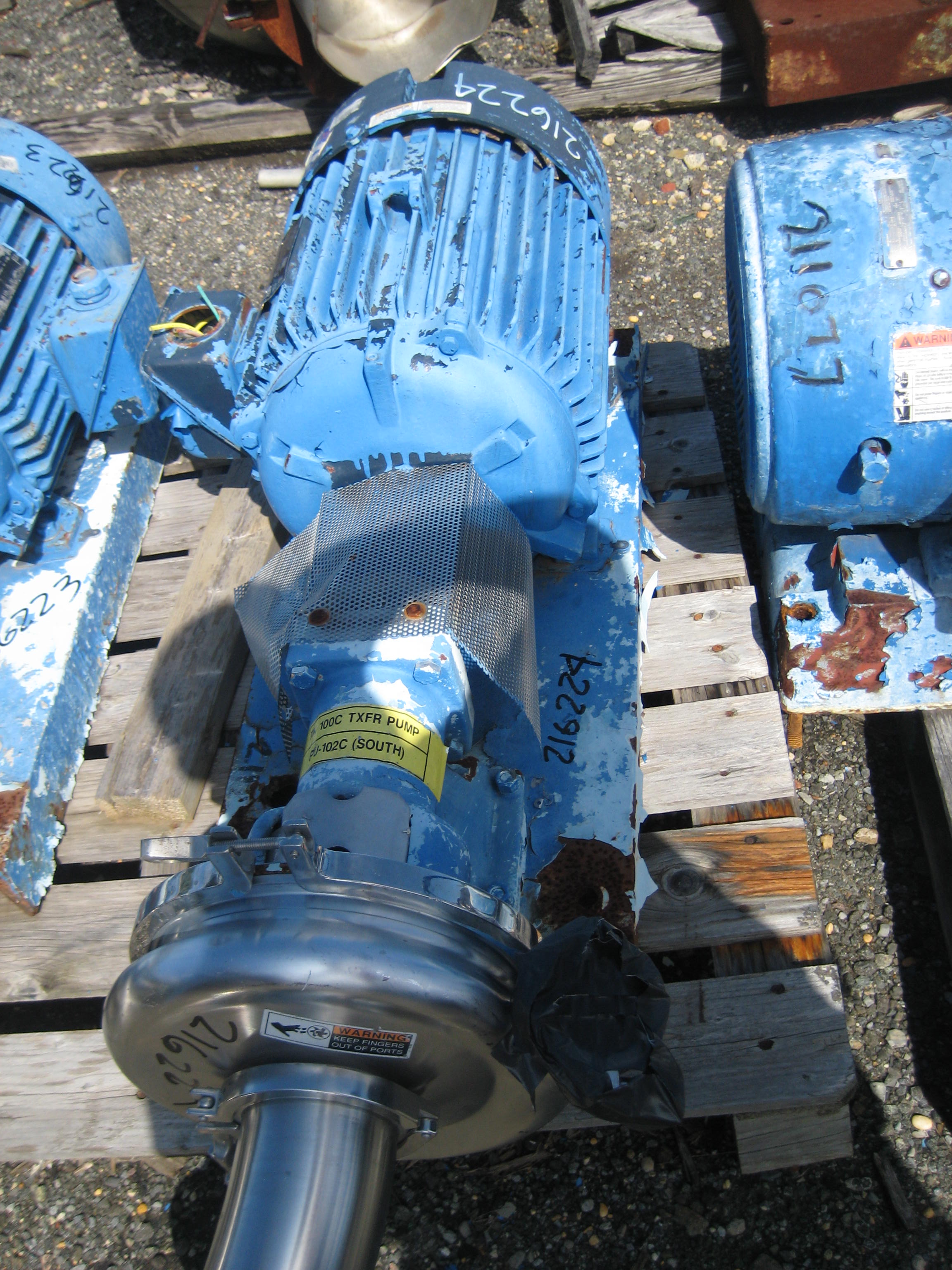 IPP# 216224, 90.8 m3/h (400 GPM)  Stainless Steel 316 Centrifugal Pump For Sale