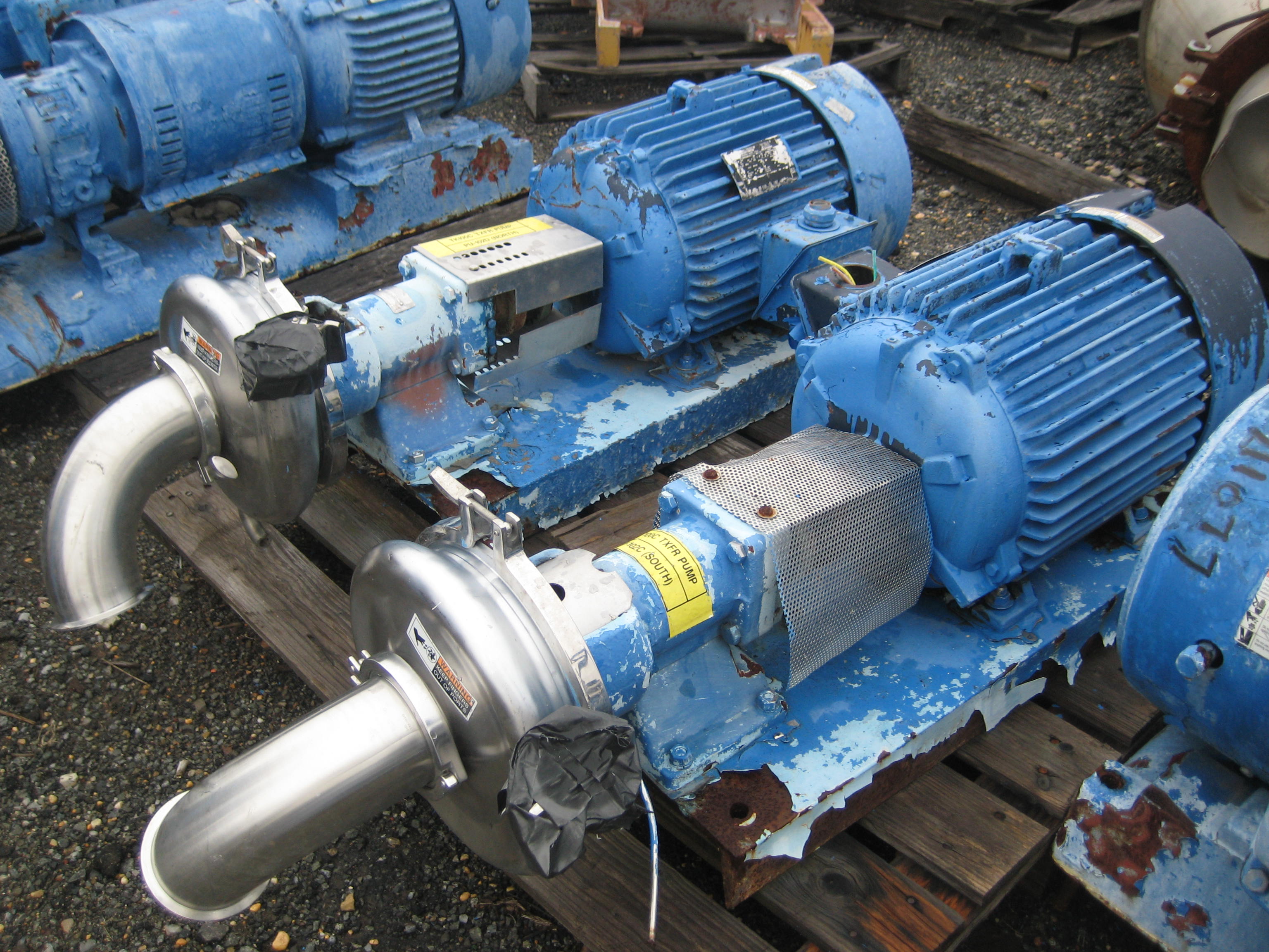 IPP# 216224, 90.8 m3/h (400 GPM)  Stainless Steel 316 Centrifugal Pump For Sale