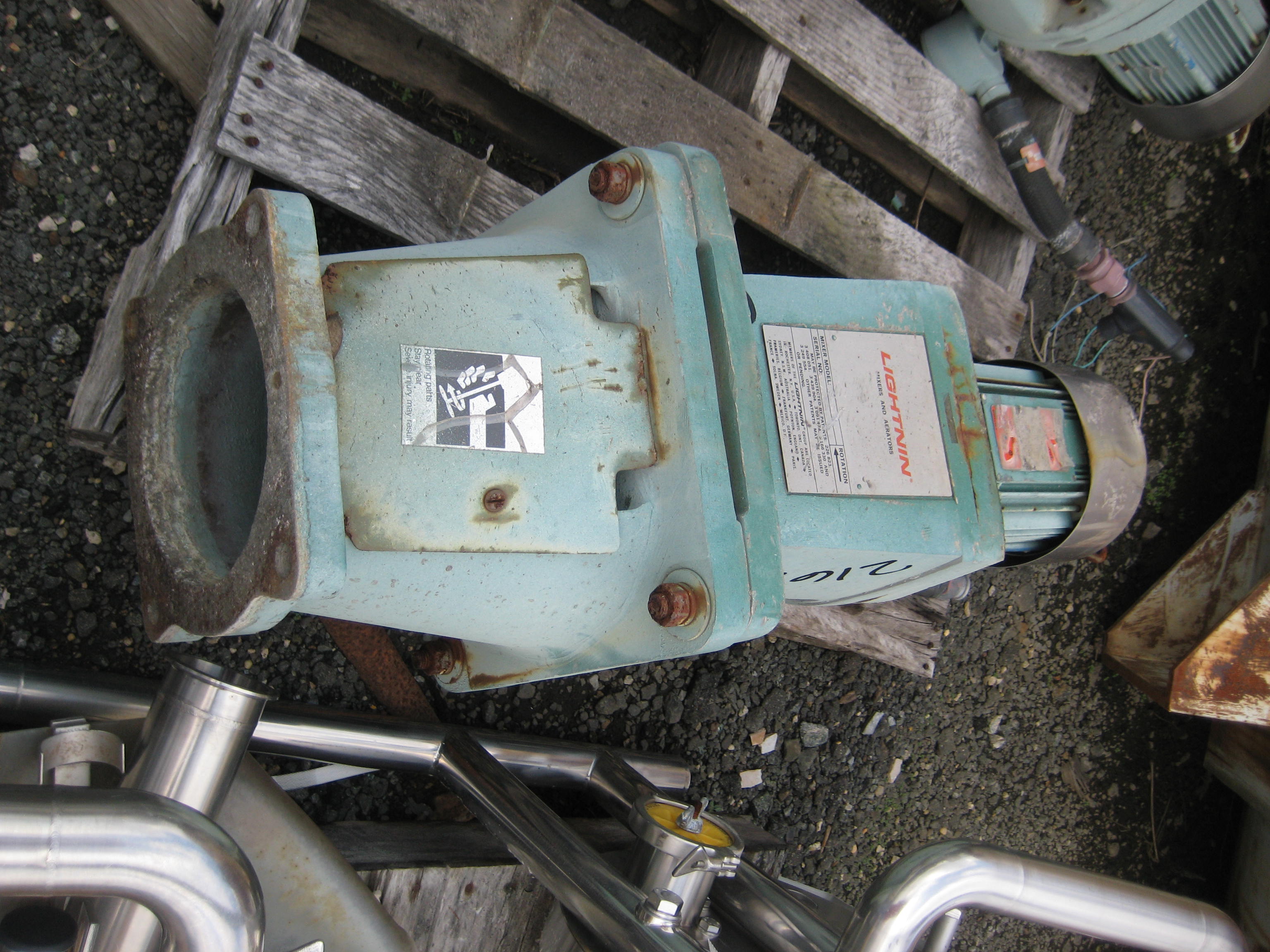 IPP# 216237, 1.49 kW (2 HP)  Carbon Steel Drive Agitator For Sale