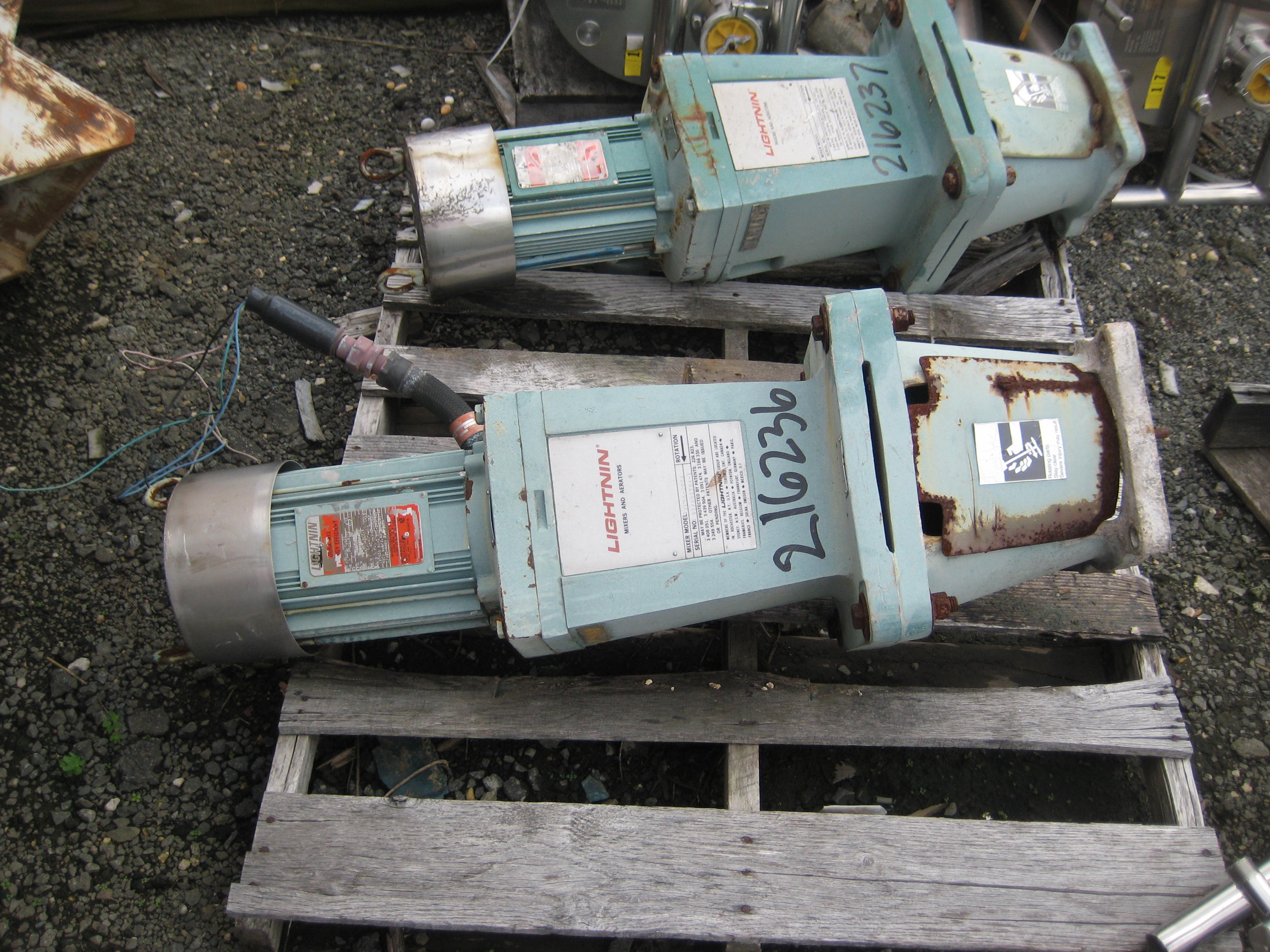 IPP# 216236, 1.49 kW (2 HP)  Carbon Steel Drive Agitator For Sale