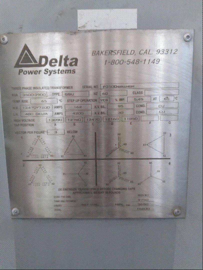 IPP# 216310,    Transformer Electrical For Sale