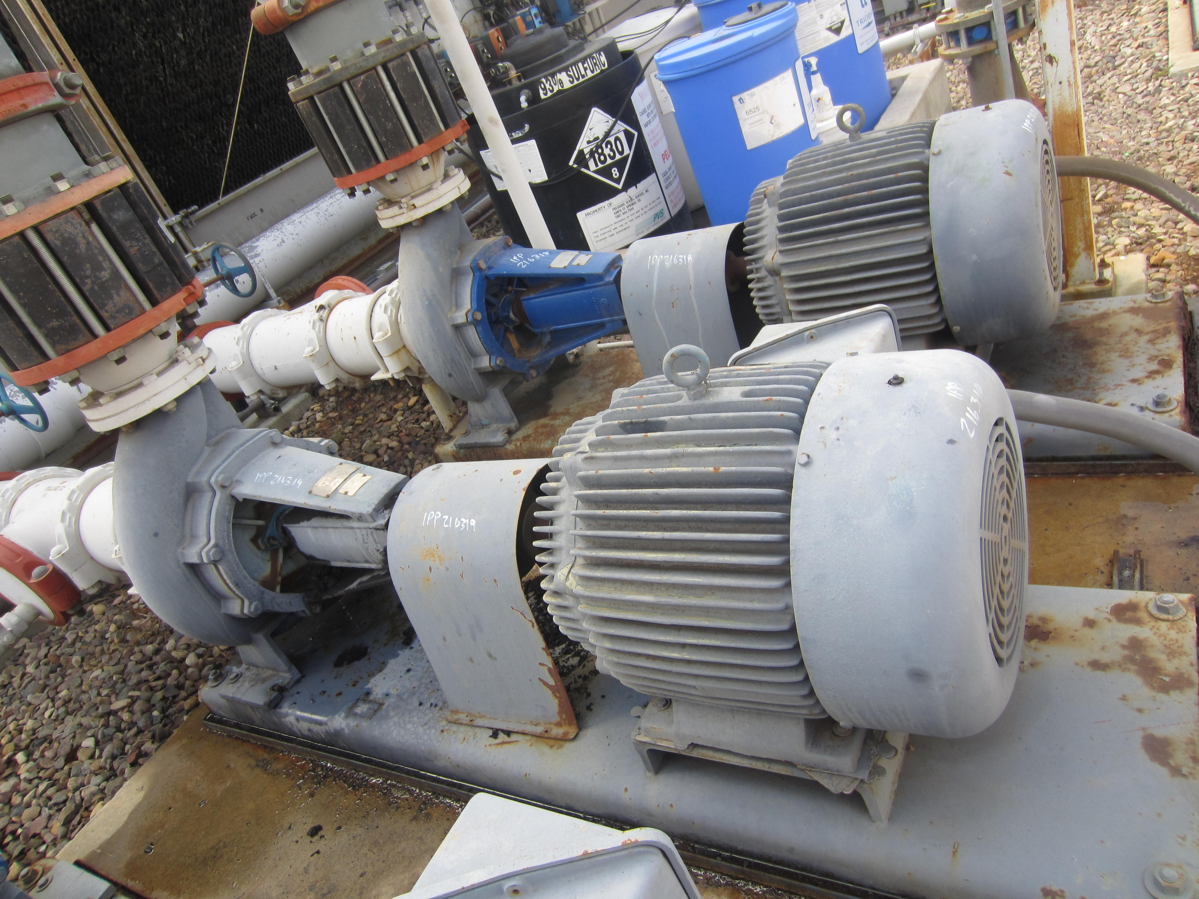 IPP# 216319, 397.5 m3/h (1,750 GPM)  Carbon Steel Centrifugal Pump For Sale